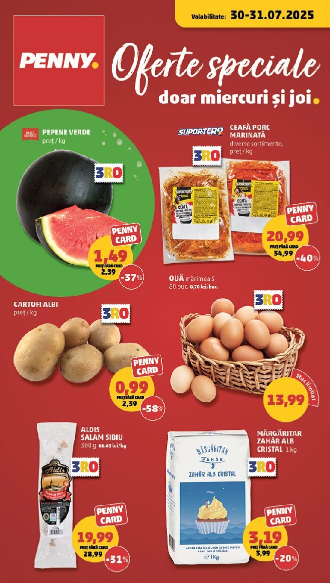 Catalog PENNY valabil din 30.07. până pe 05.08.