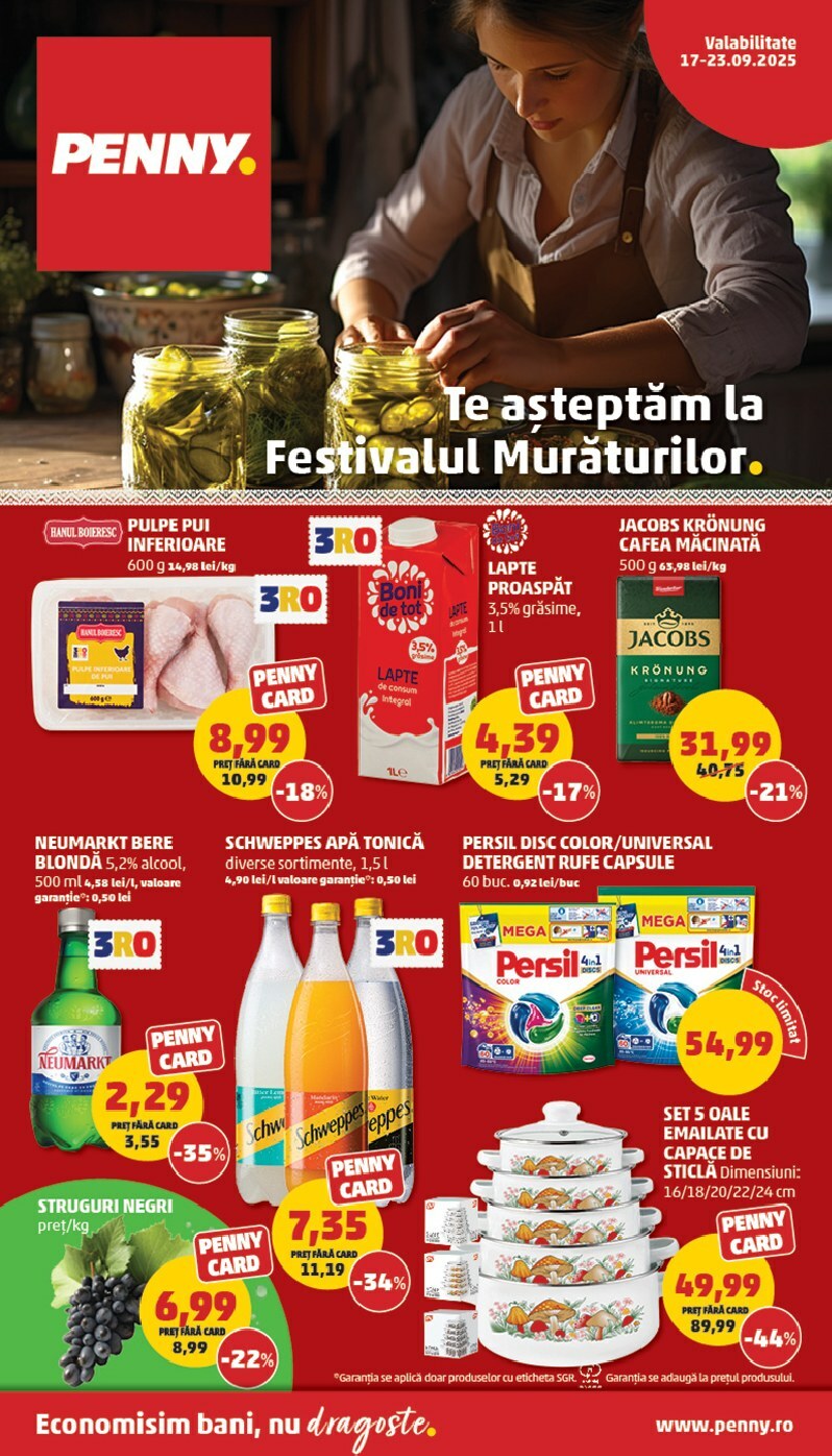 Catalog PENNY online – oferte valabile din 17.09.