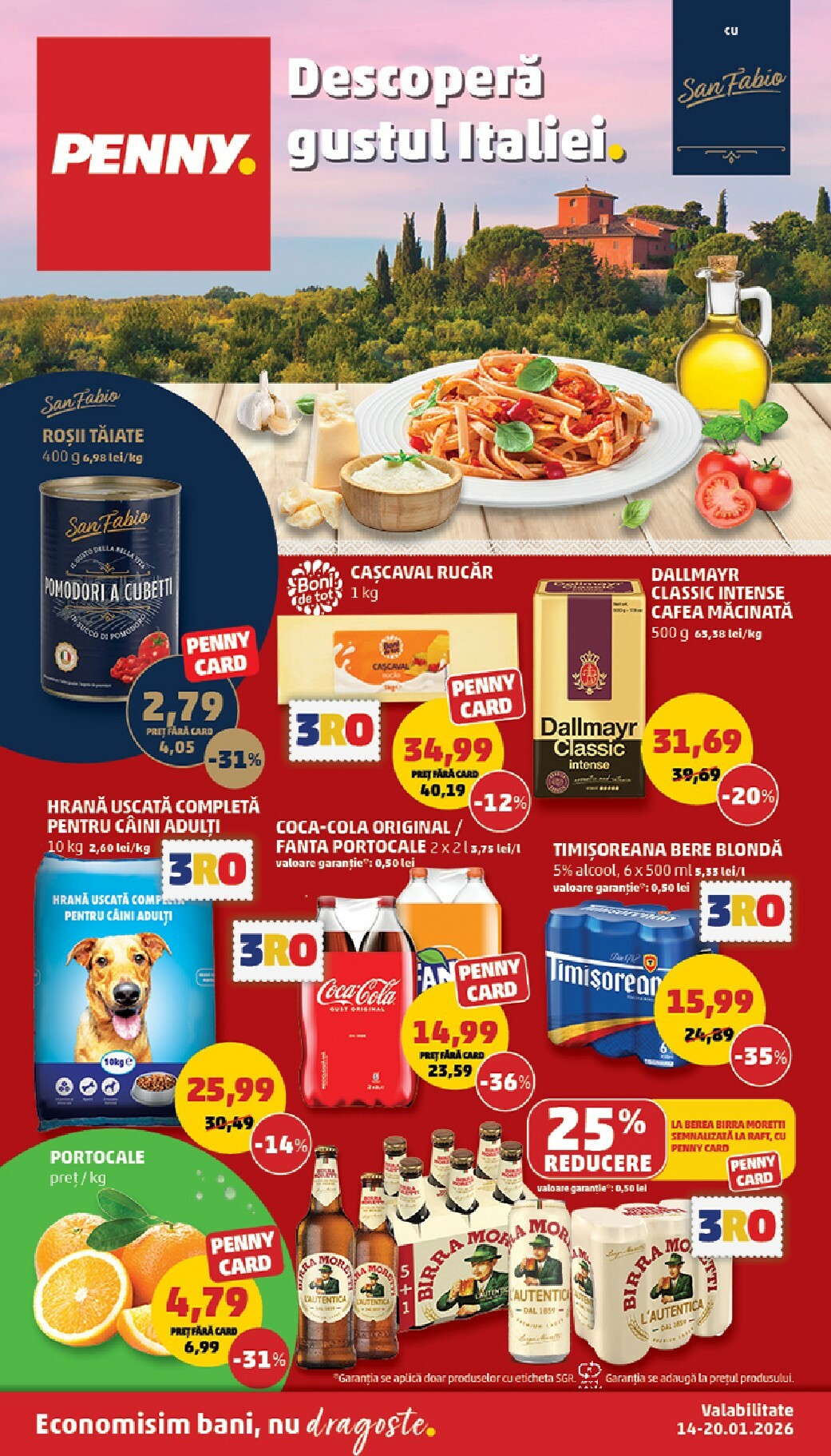 Catalog PENNY online – oferte valabile din 14.01.