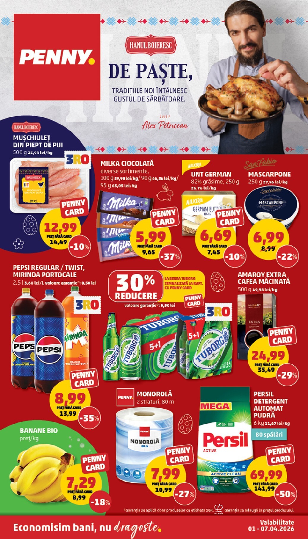 Catalog PENNY online – oferte valabile din 01.04.2026