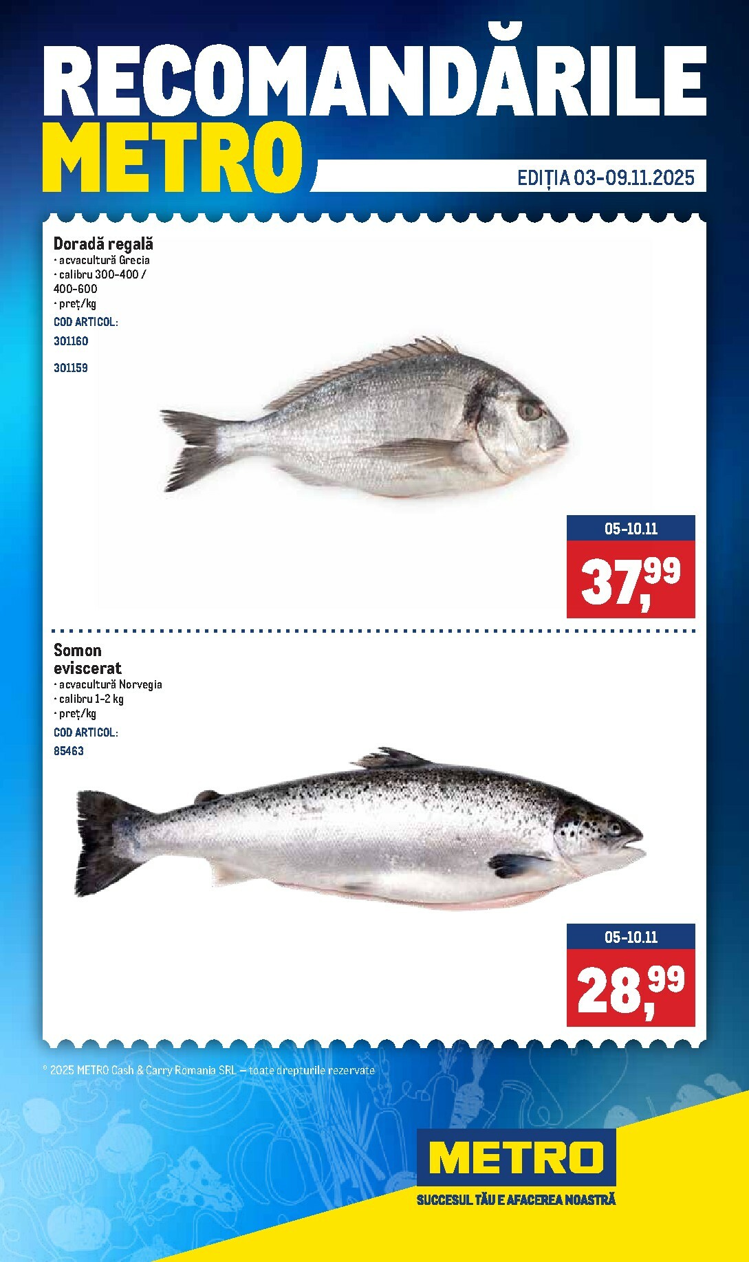 Catalog Metro - Recomandările online – oferte valabile din 03.11.