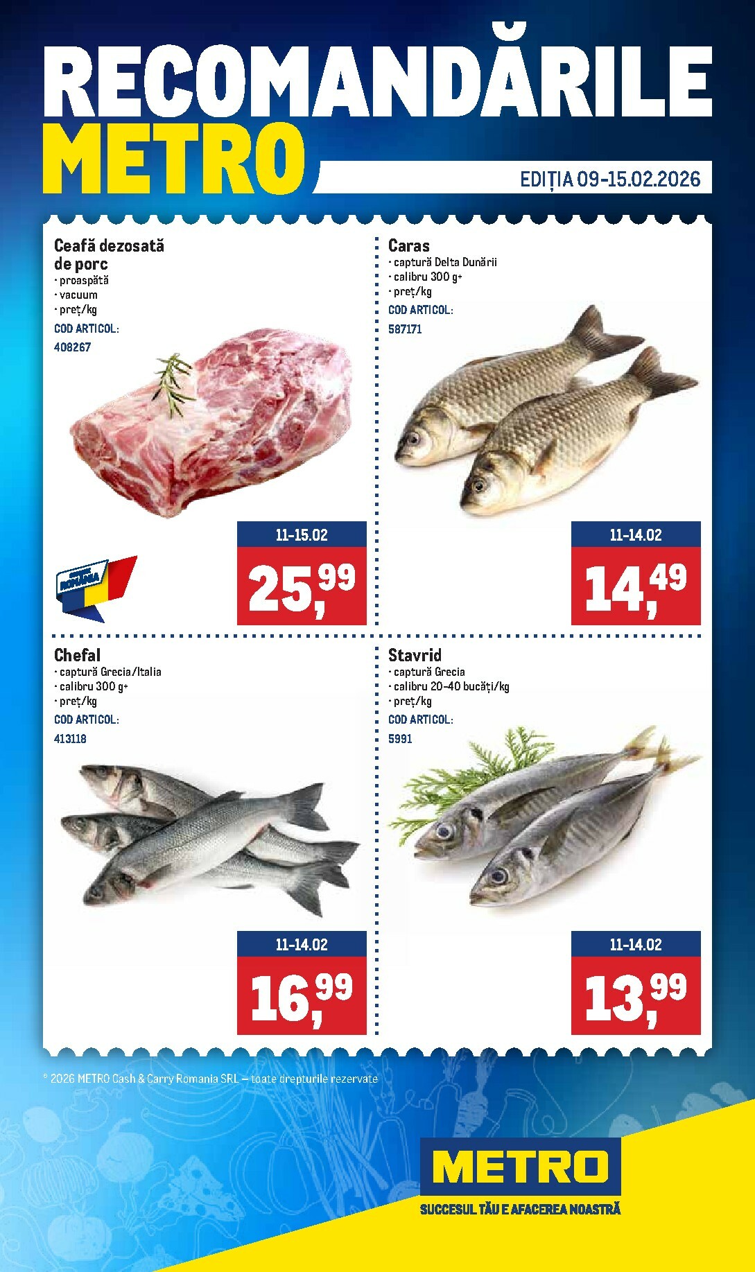 Catalog Metro online – oferte valabile din 09.02.2026