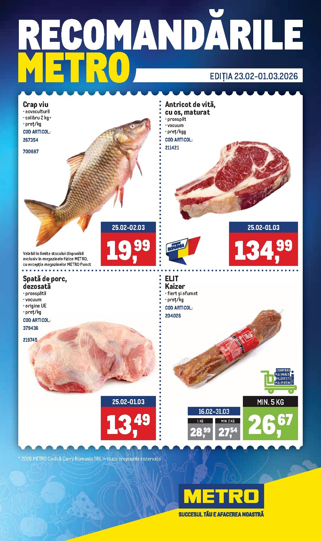 Catalog Metro - Recomandările online – oferte valabile din 23.02.2026