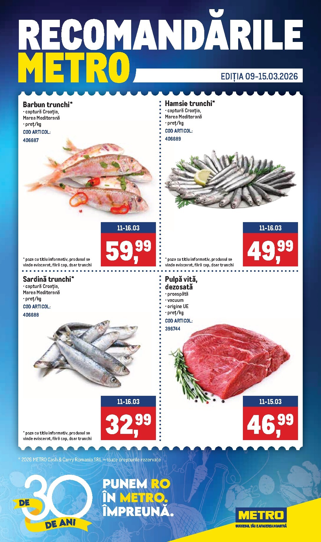Catalog Metro - Recomandari online – oferte valabile din 09.03.2026