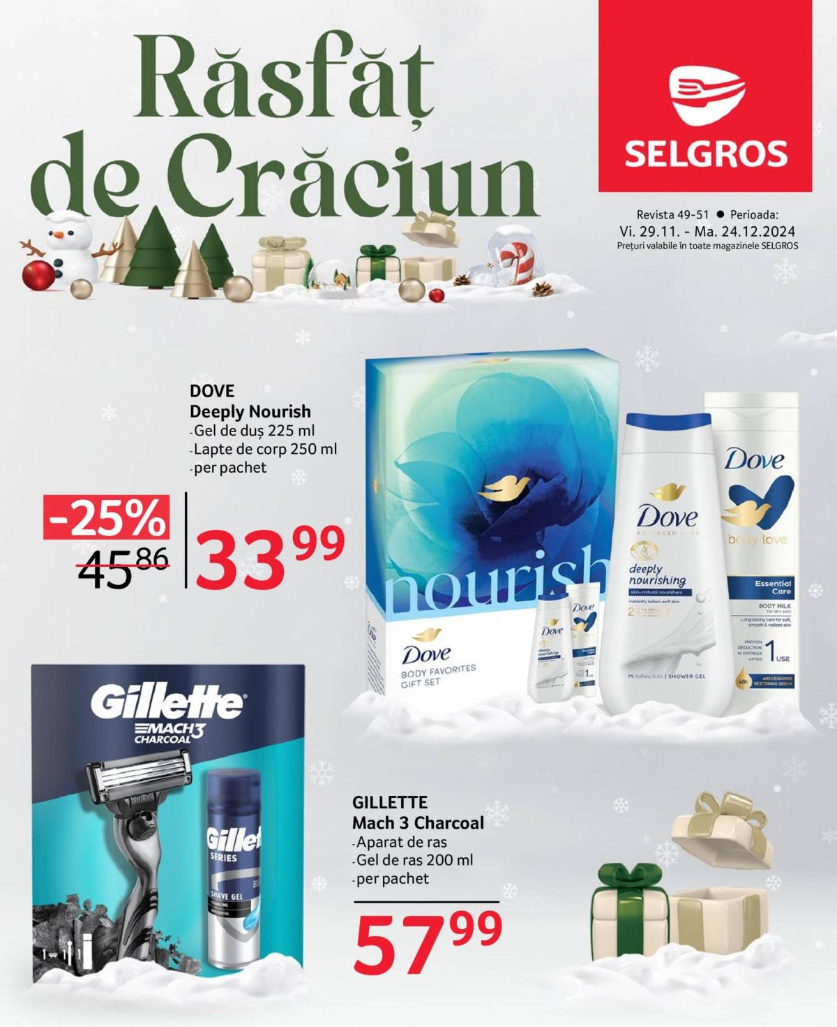 Catalog Selgros - Crăciun valabil din 29.11. - 24.12.