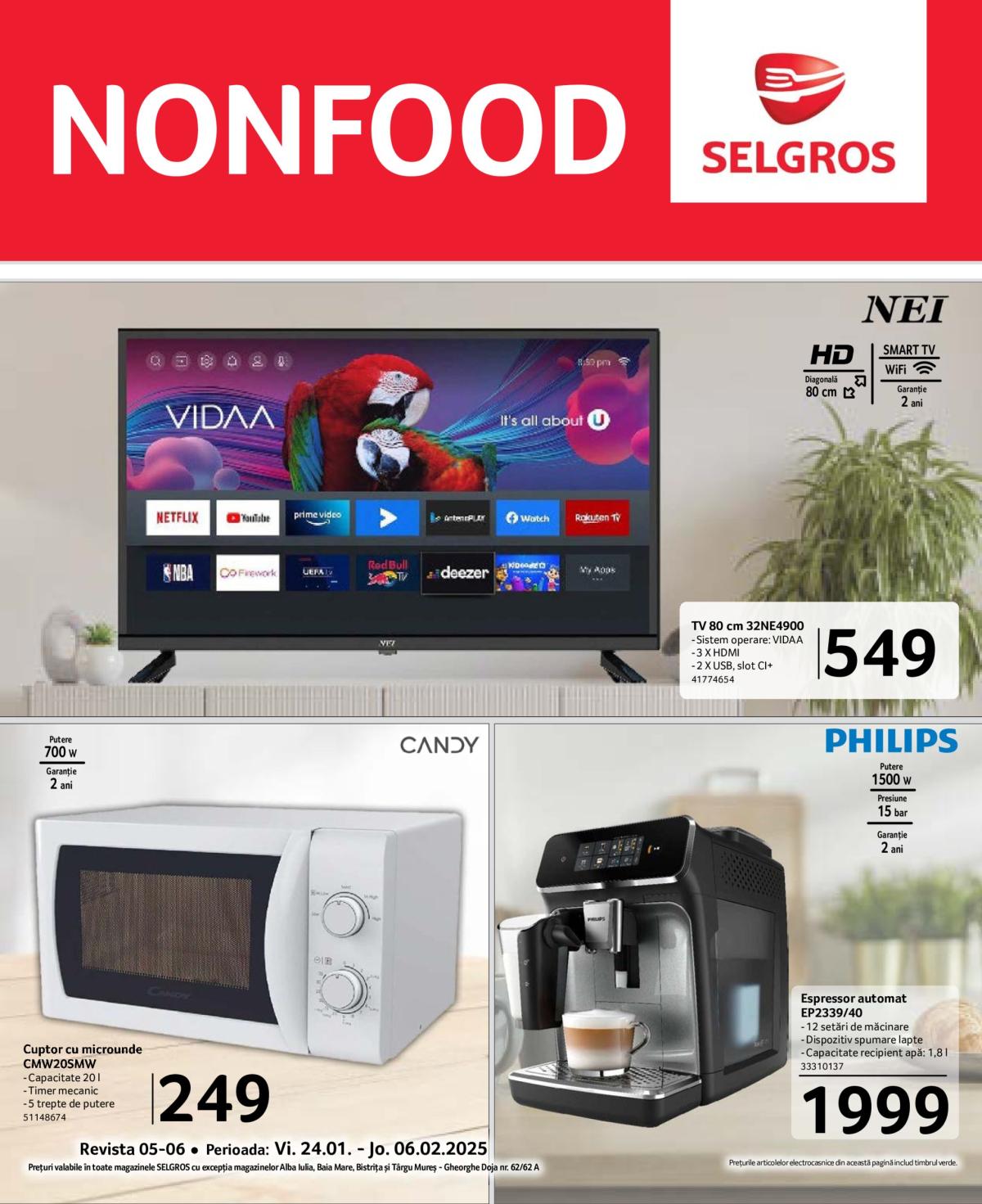 Catalog Selgros - Nonfood valabil din 24.01. - 06.02.