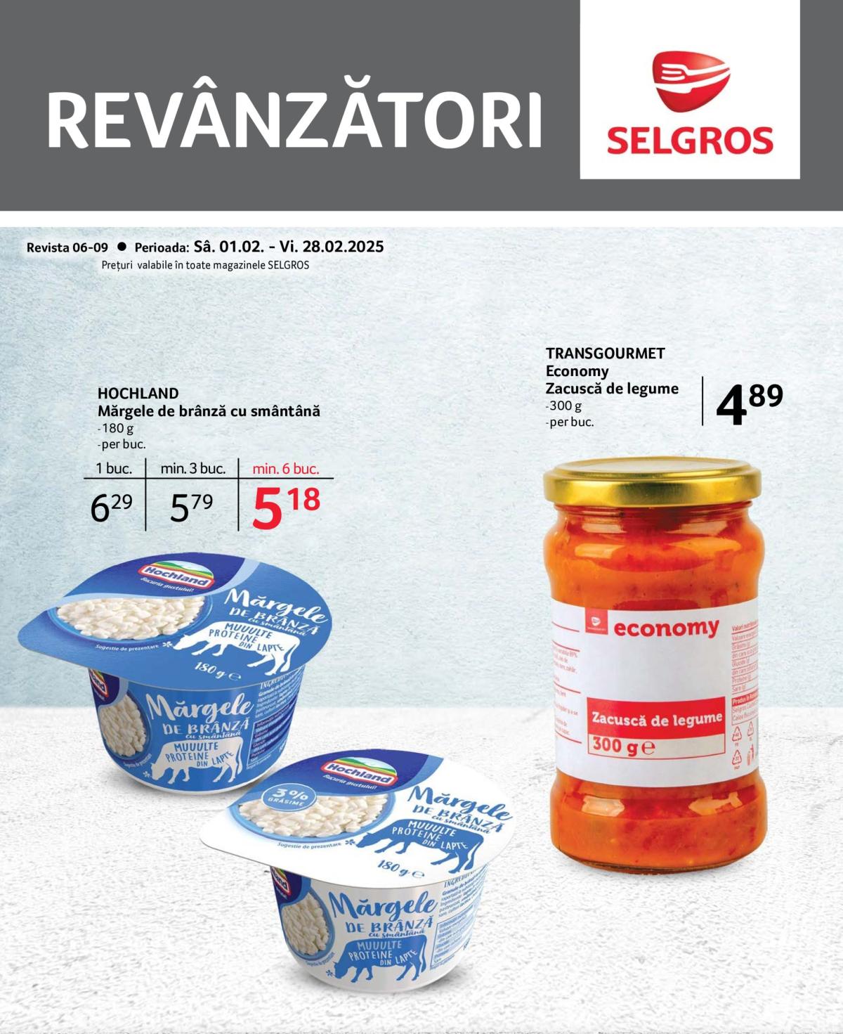 Catalog Selgros - Revânzători valabil din 01.02. - 28.02.