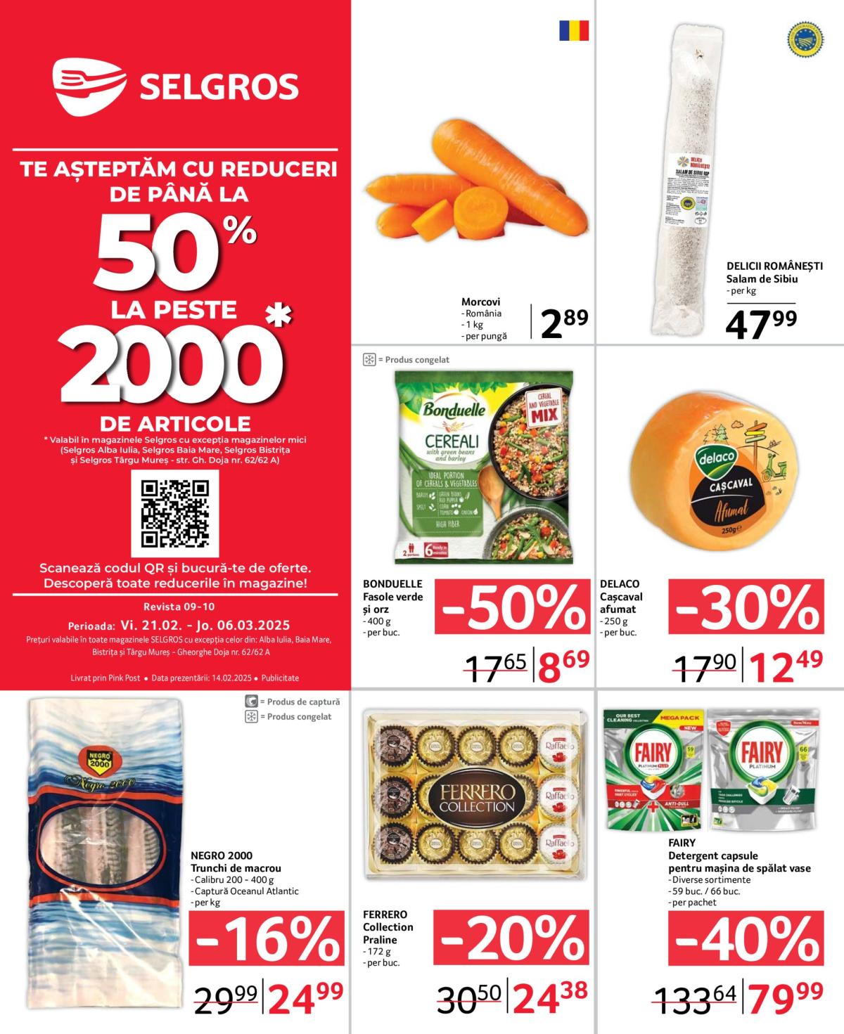 Catalog Selgros - Food valabil din 21.02. - 06.03.