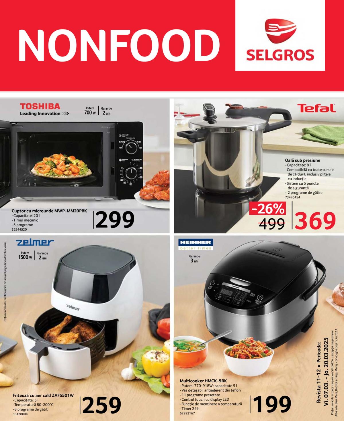 Catalog Selgros - Nonfood valabil din 07.03. - 20.03.