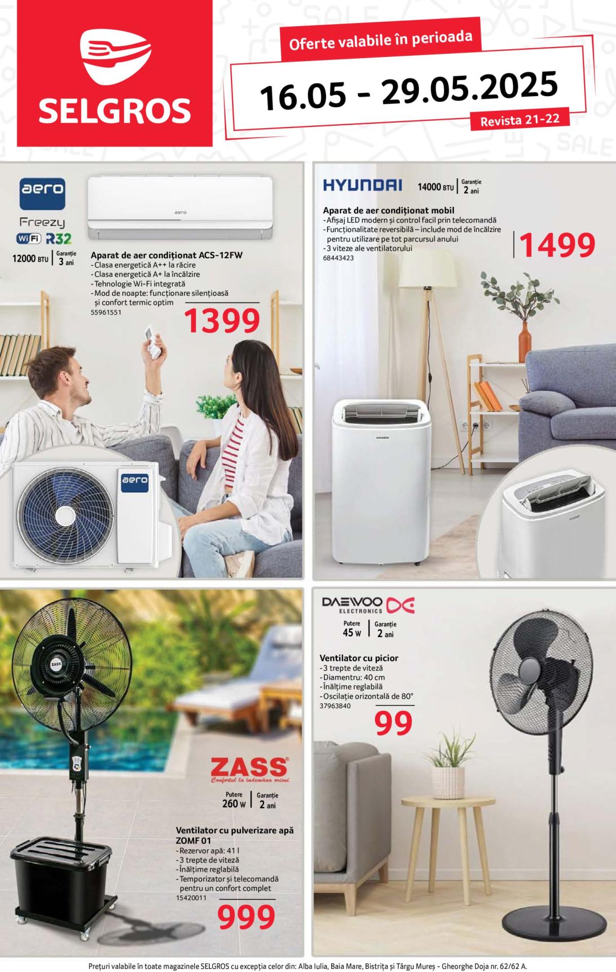 Catalog Selgros - Non Food valabil din 16.05. - 29.05.