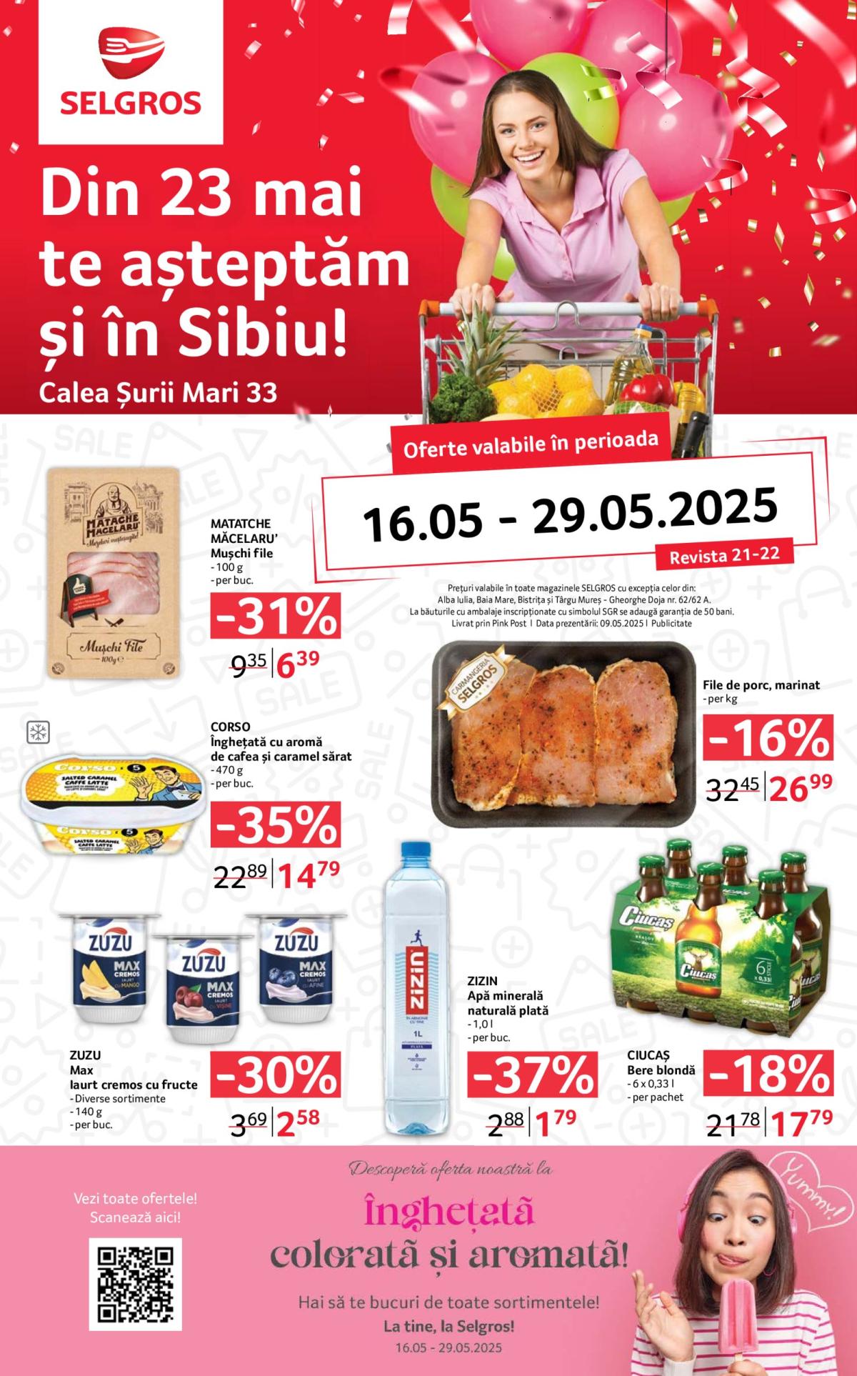 Catalog Selgros - Food valabil din 16.05. - 29.05.