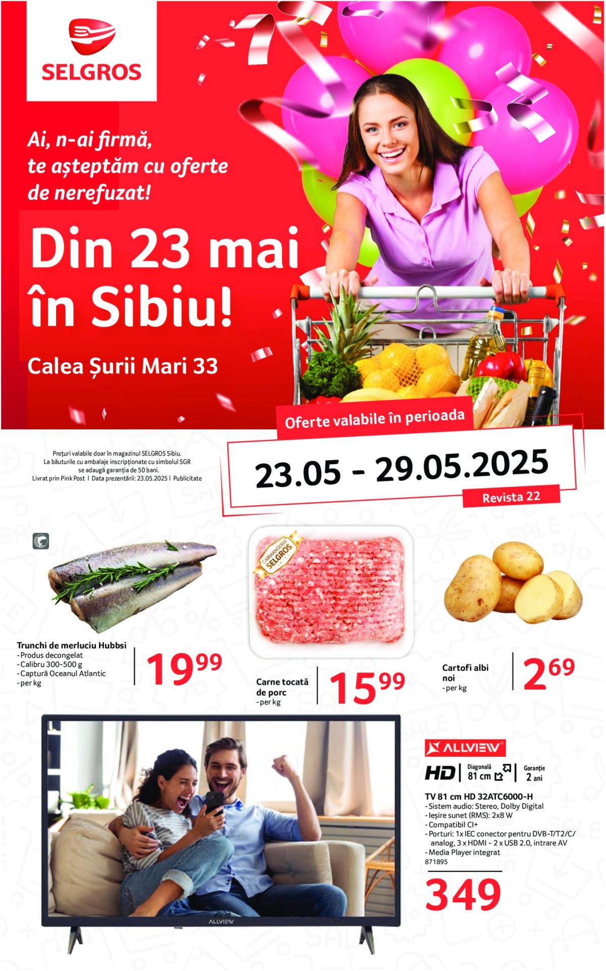 Catalog Selgros - Sibiu valabil din 23.05. - 29.05.