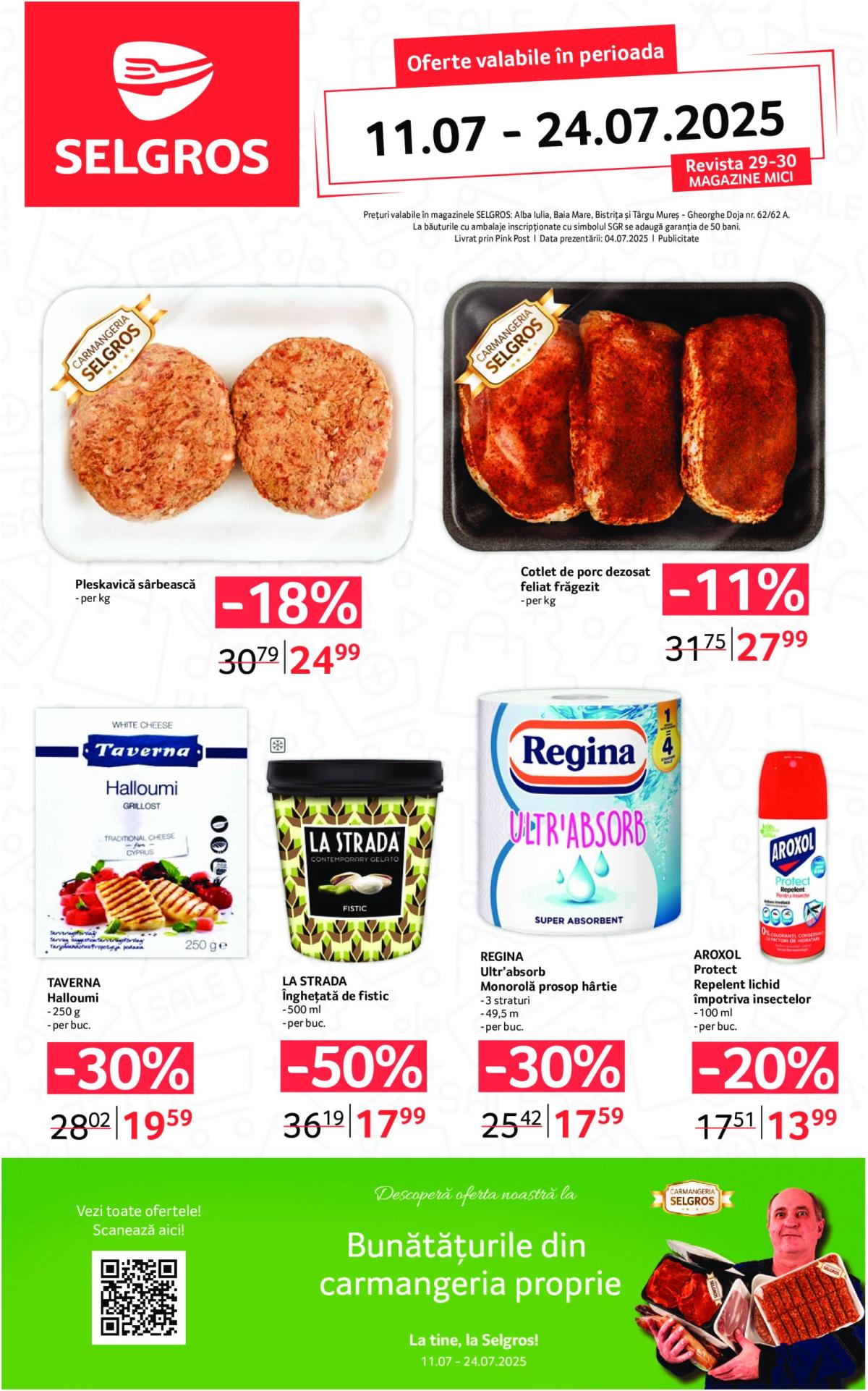 Catalog Selgros - Magazine Mici valabil din 11.07. până pe 24.07.