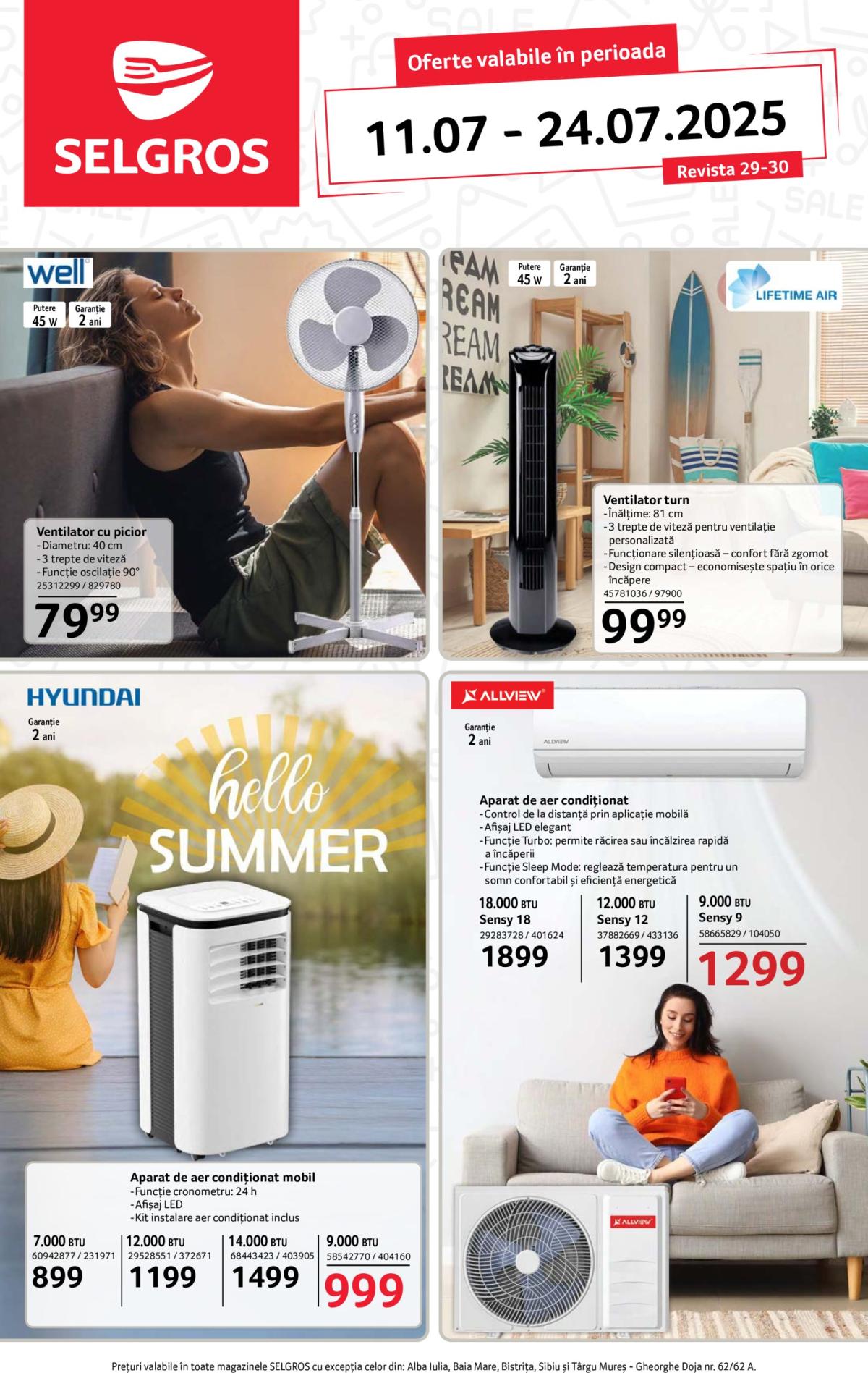 Catalog Selgros - Non Food valabil din 11.07. până pe 24.07.