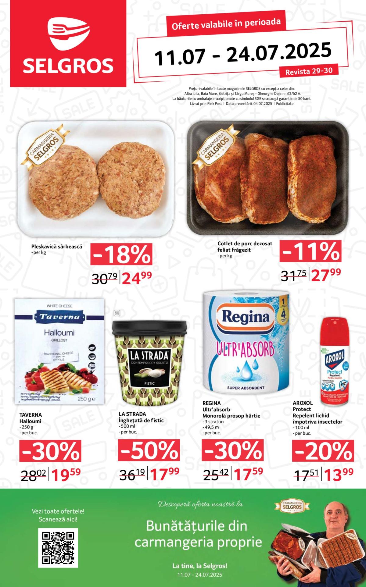 Catalog Selgros valabil din 11.07. până pe 24.07.