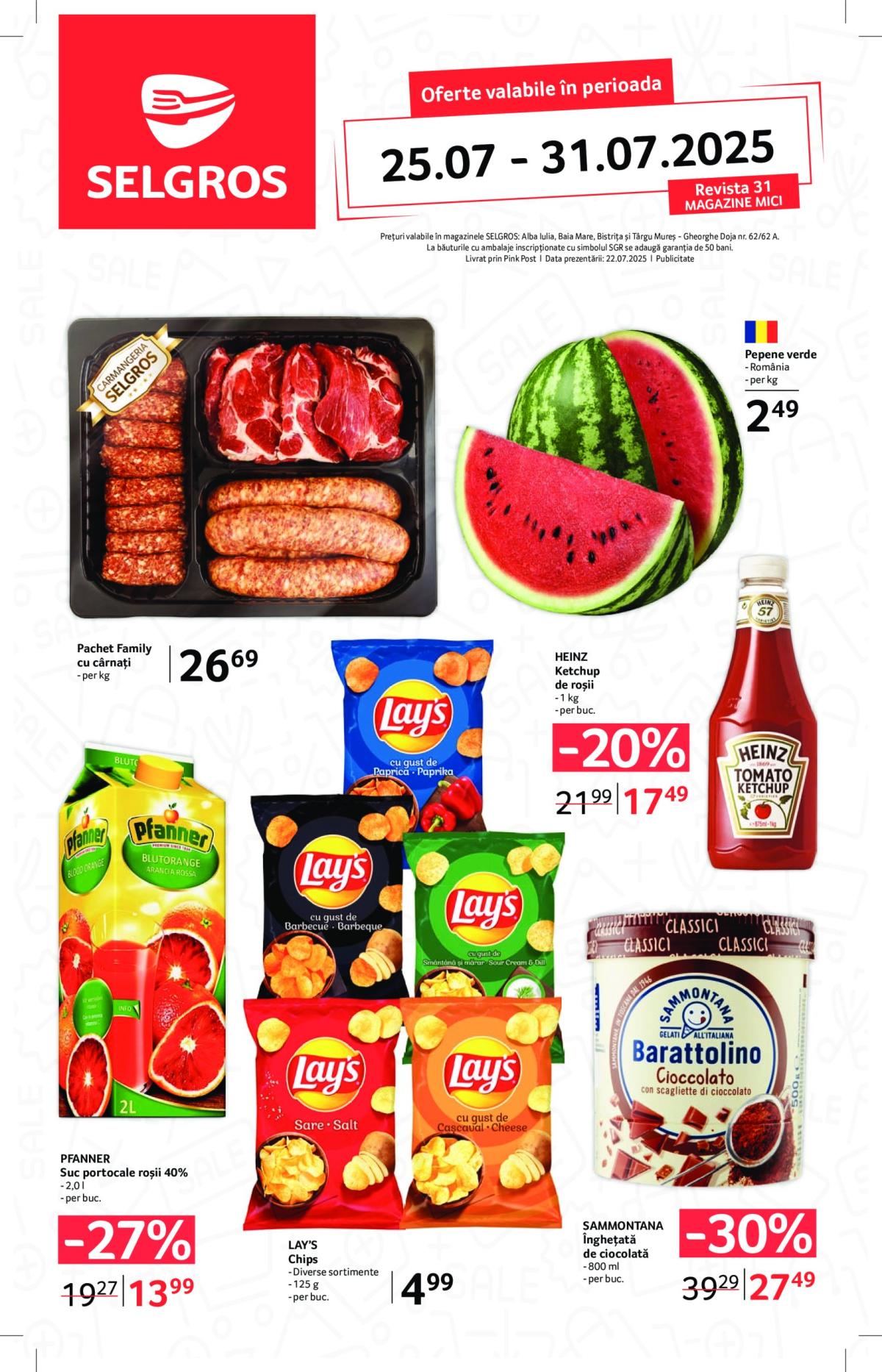 Catalog Selgros - Magazine Mici valabil din 25.07. până pe 31.07.