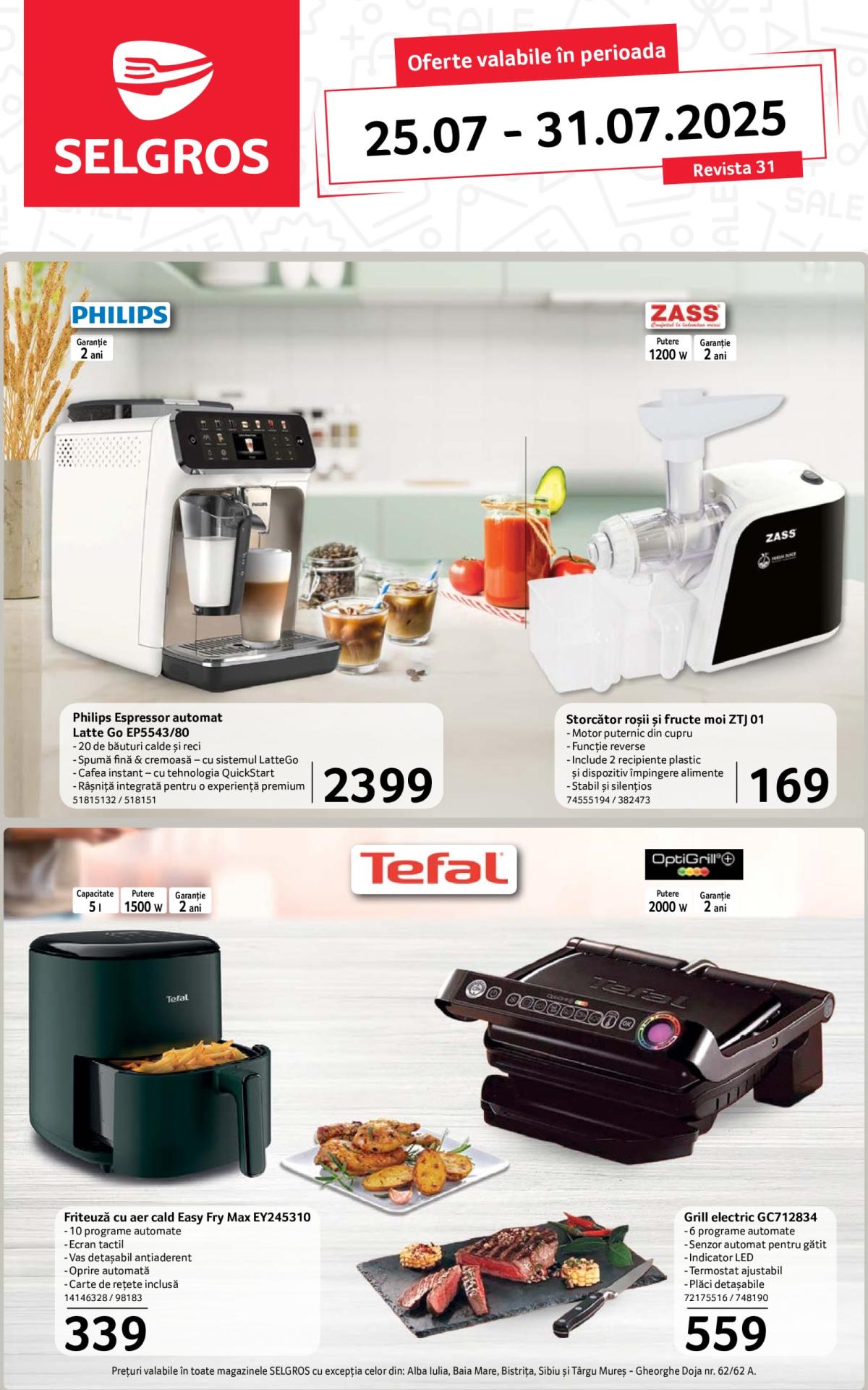 Catalog Selgros - Non Food valabil din 25.07. până pe 31.07.