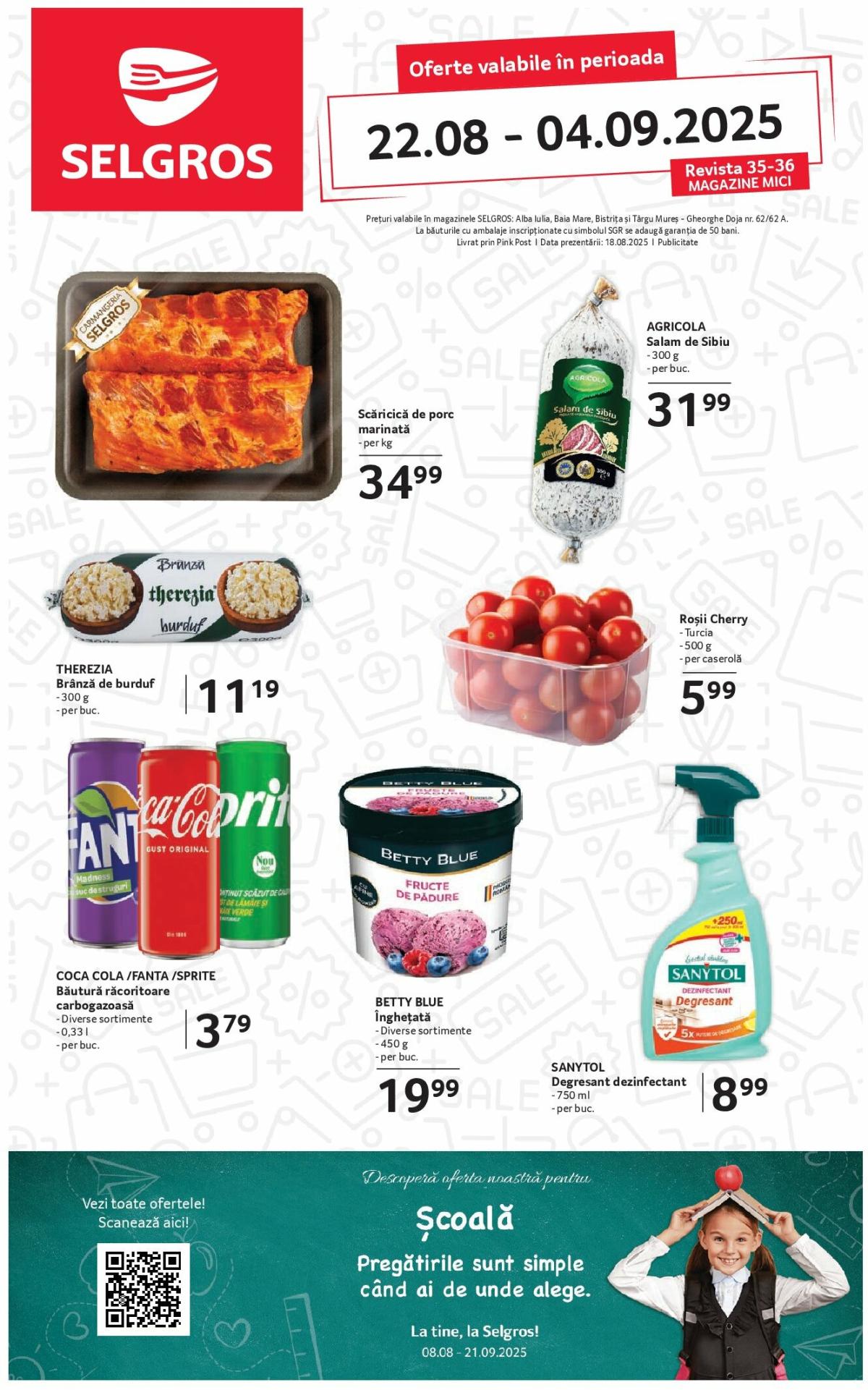 Catalog Selgros - Magazine Mici online – oferte valabile din 22.08.