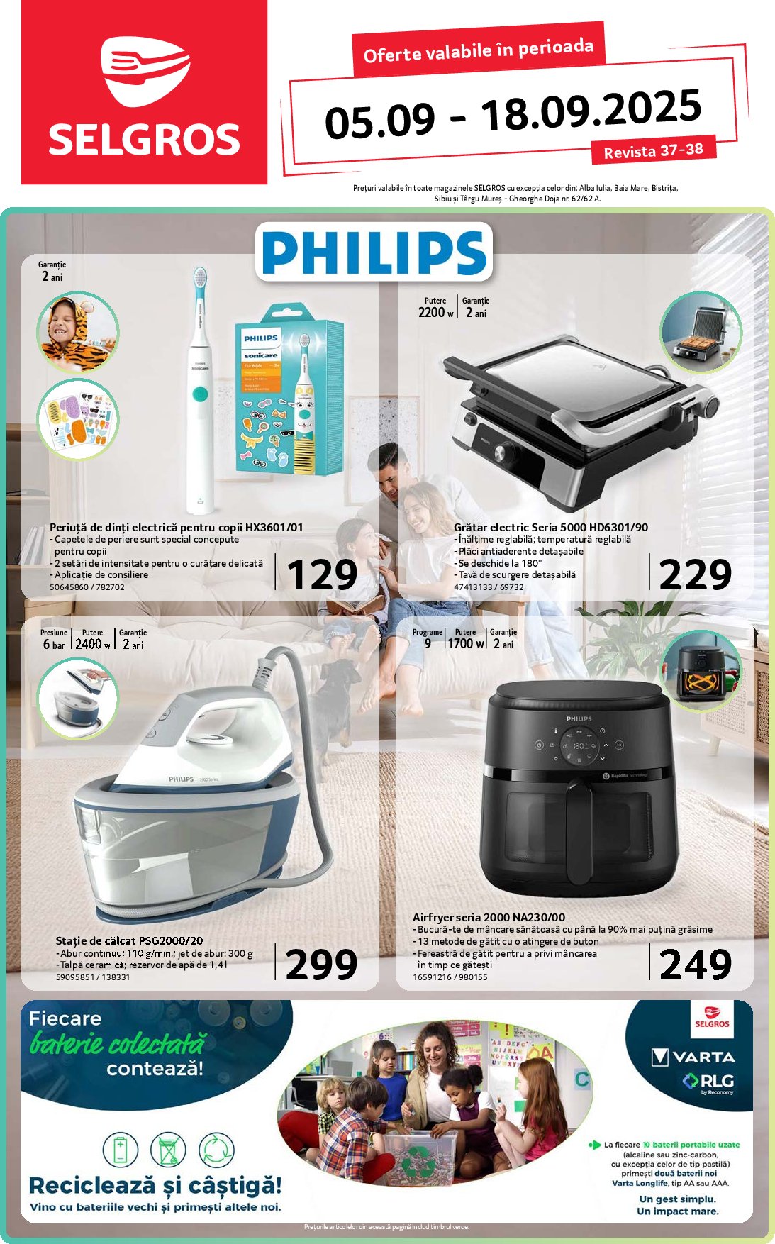 Catalog Selgros - Non Food online – oferte valabile din 05.09.
