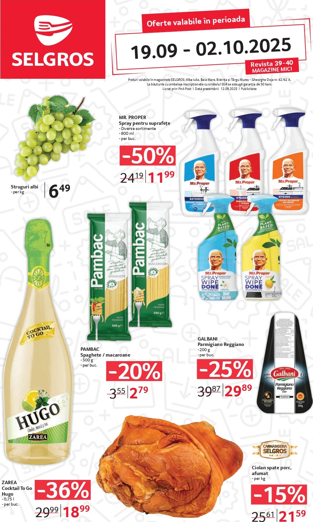 Catalog Selgros - Magazine Mici online – oferte valabile din 19.09.