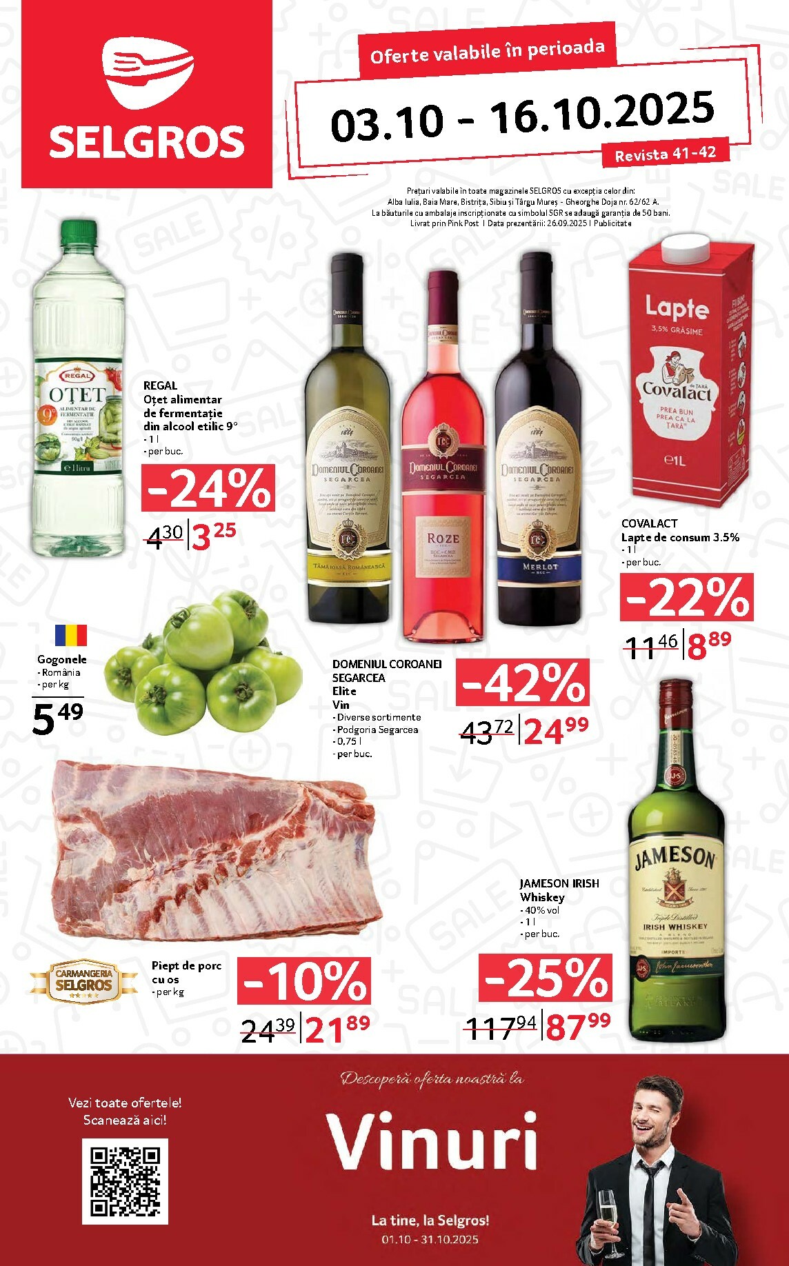 Catalog Selgros online – oferte valabile din 03.10.