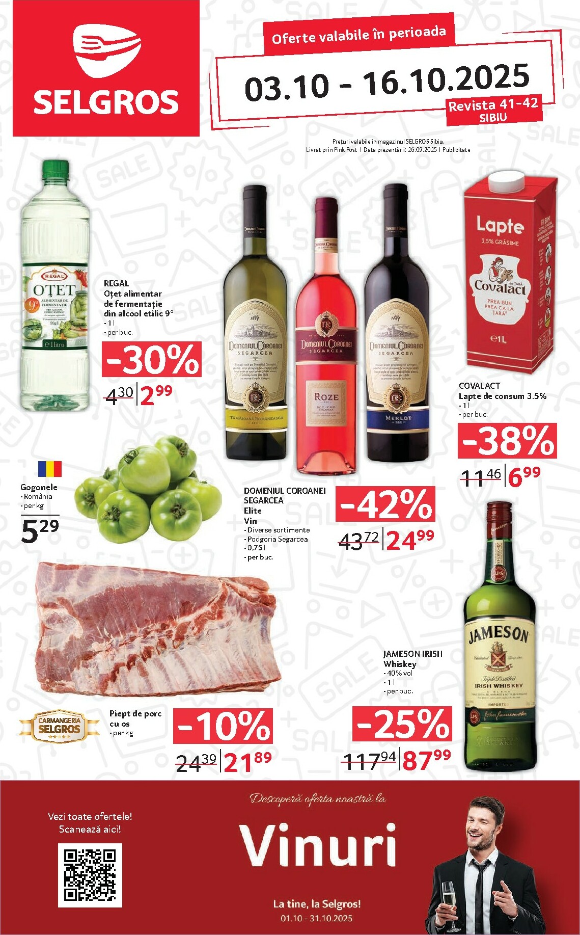 Catalog Selgros - Sibiu online – oferte valabile din 03.10.