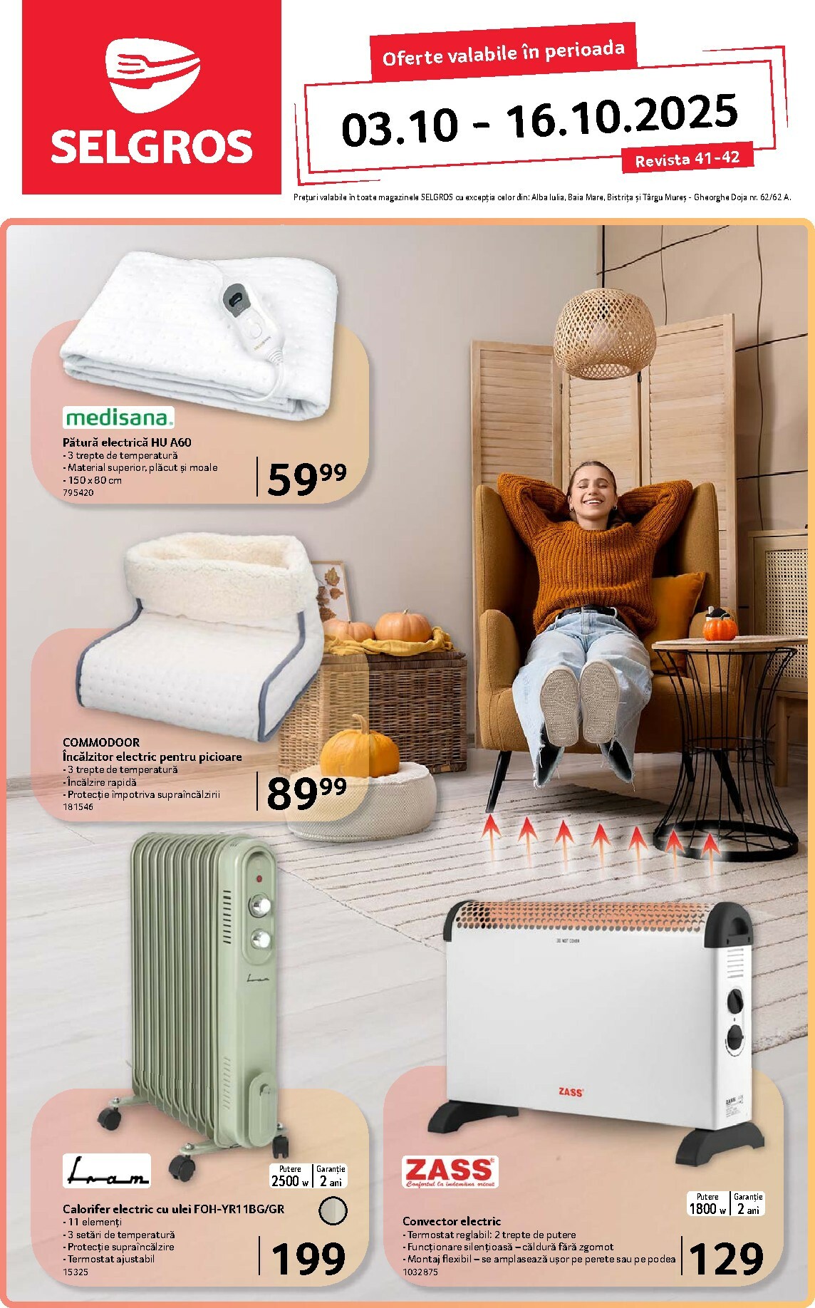 Catalog Selgros - Non Food online – oferte valabile din 03.10.