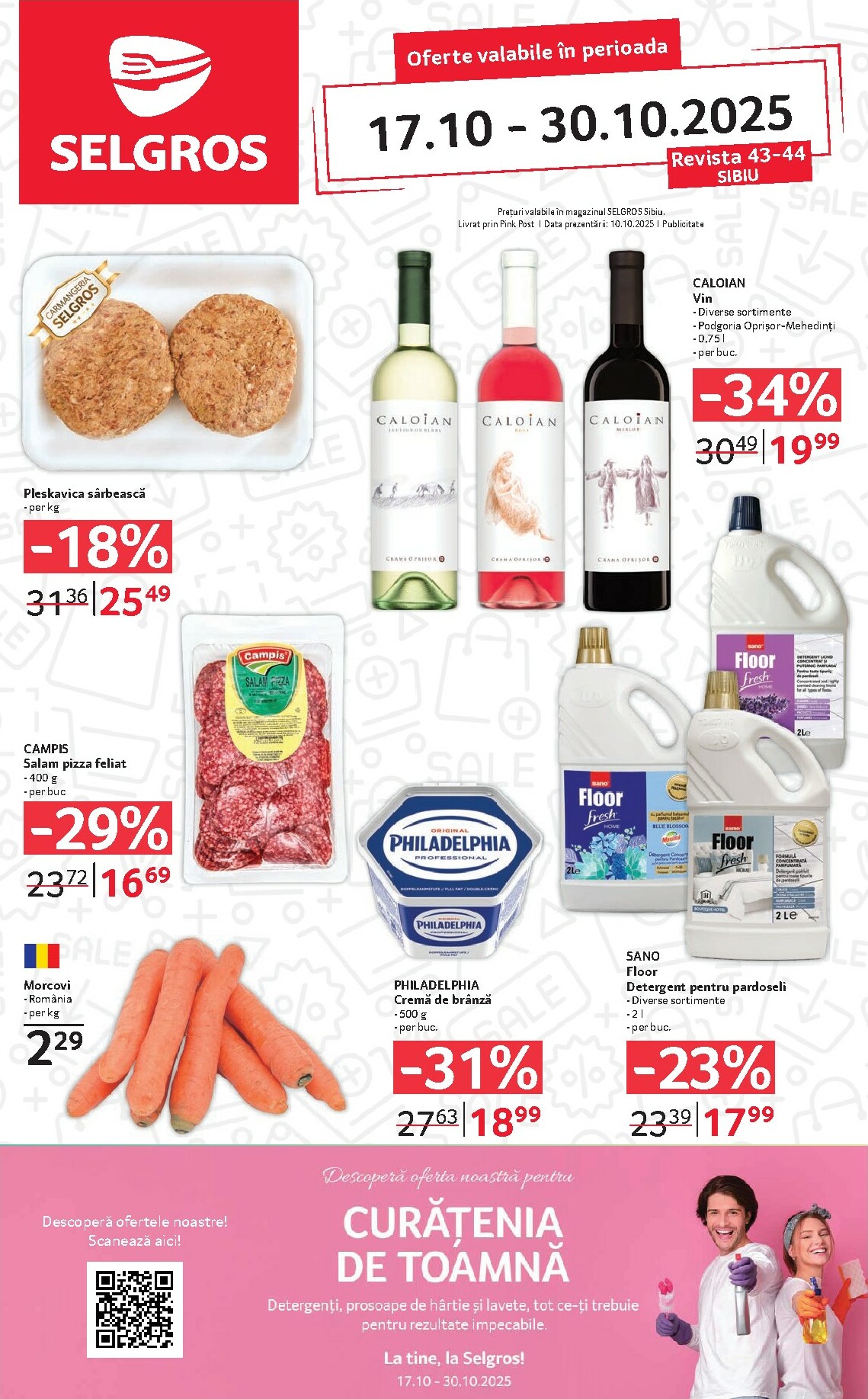 Catalog Selgros - Sibiu online – oferte valabile din 17.10.
