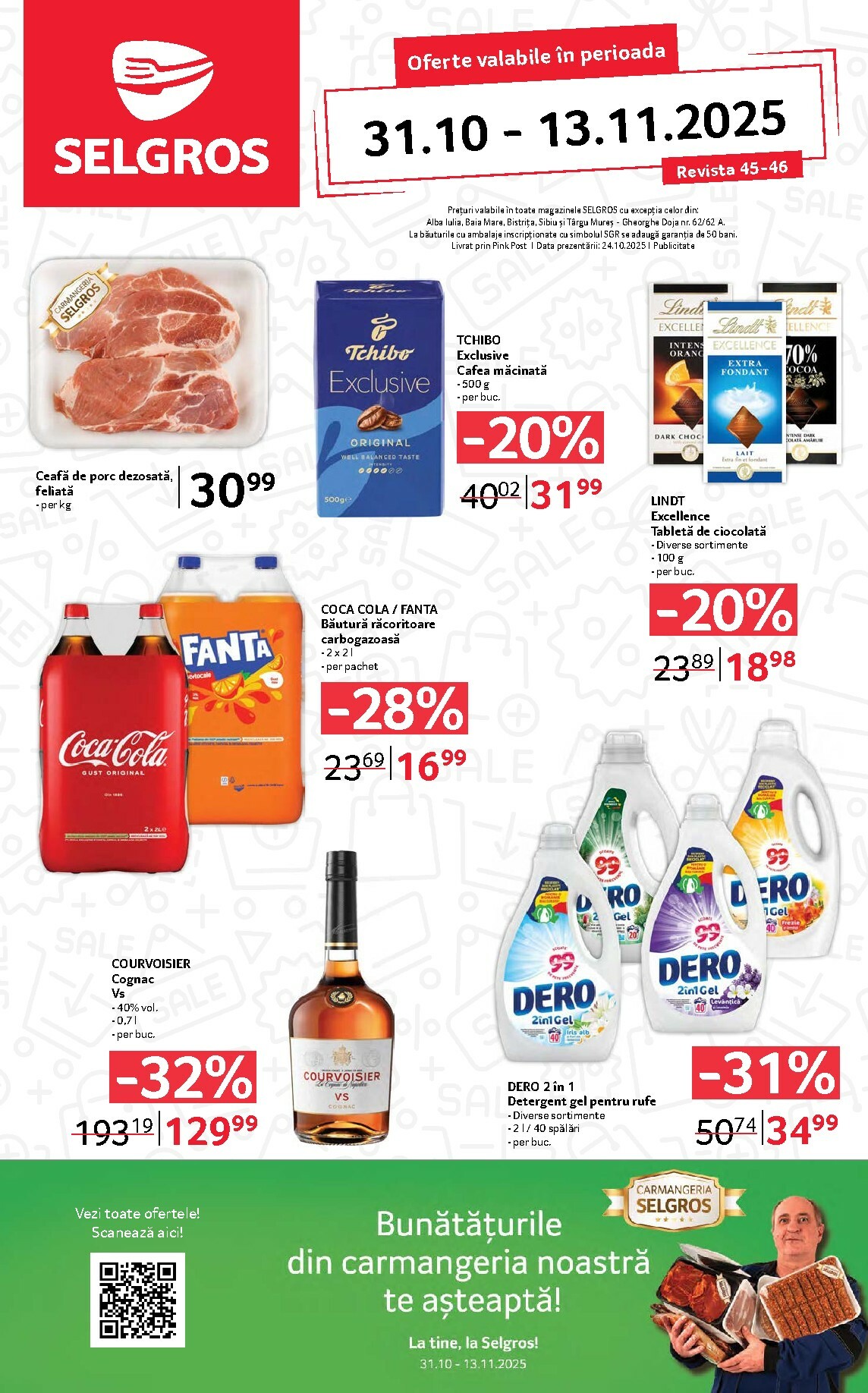 Catalog Selgros - Food online – oferte valabile din 31.10.