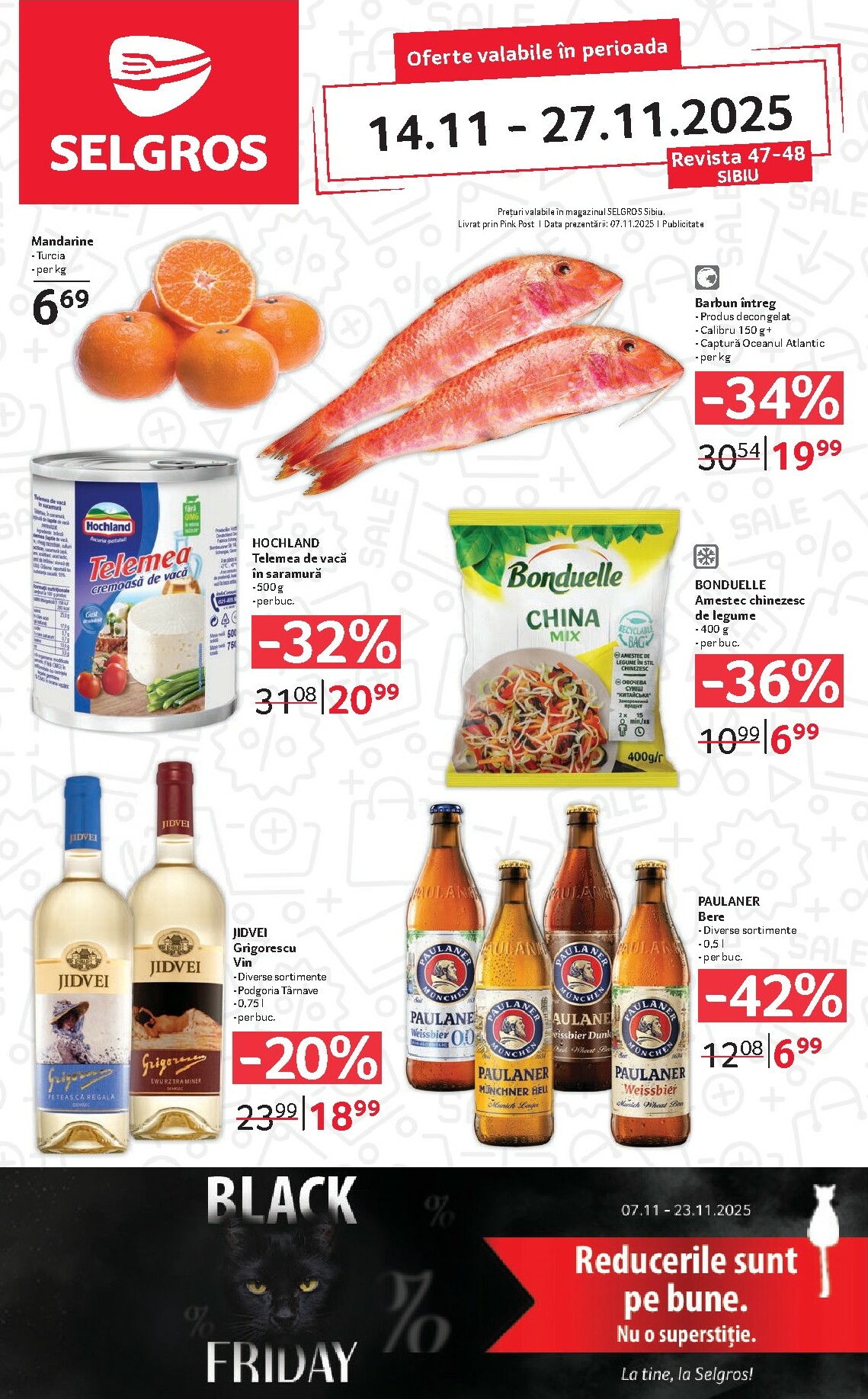 Catalog Selgros - Sibiu online – oferte valabile din 14.11.