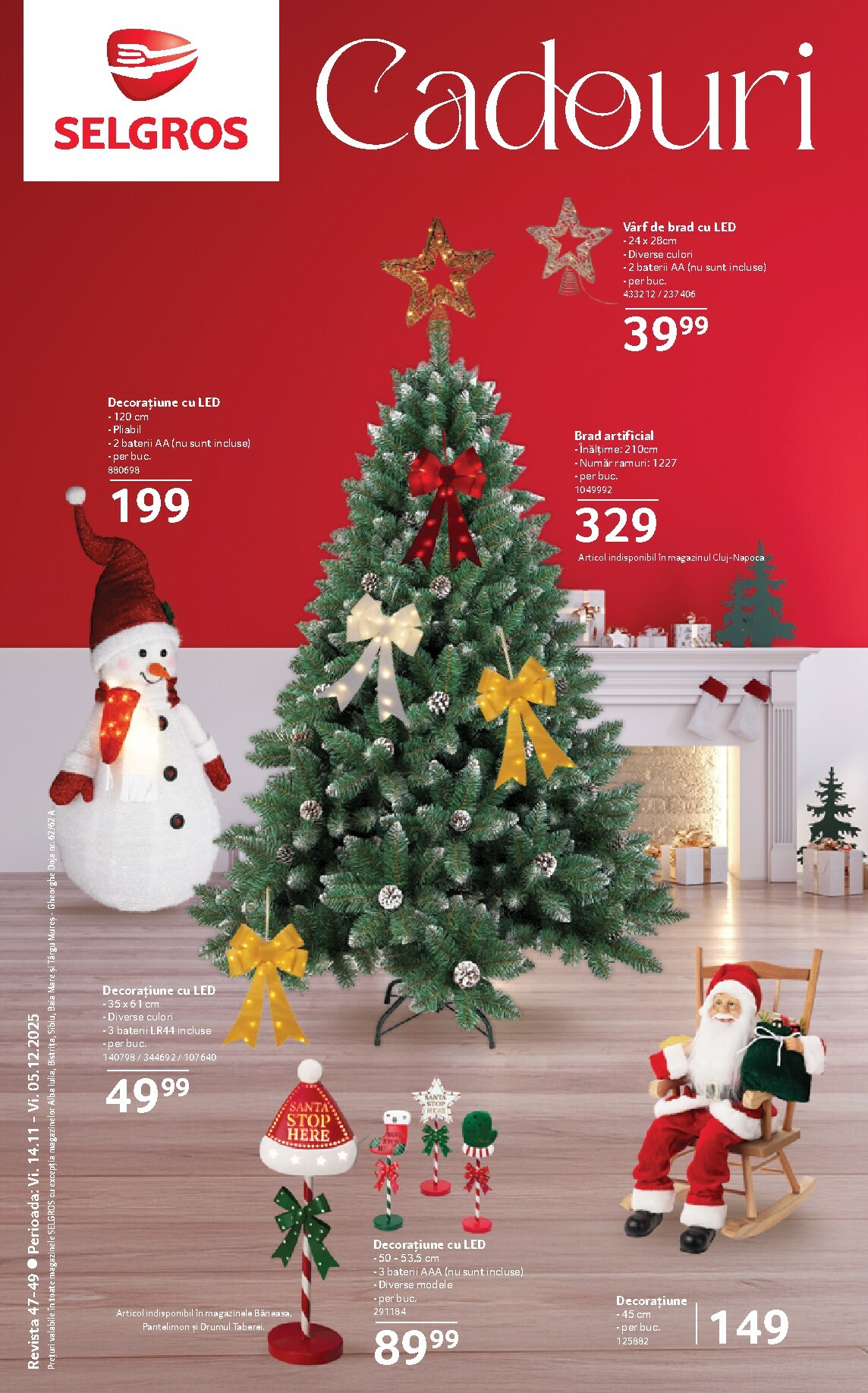 Catalog Selgros - Cadouri online – oferte valabile din 14.11.