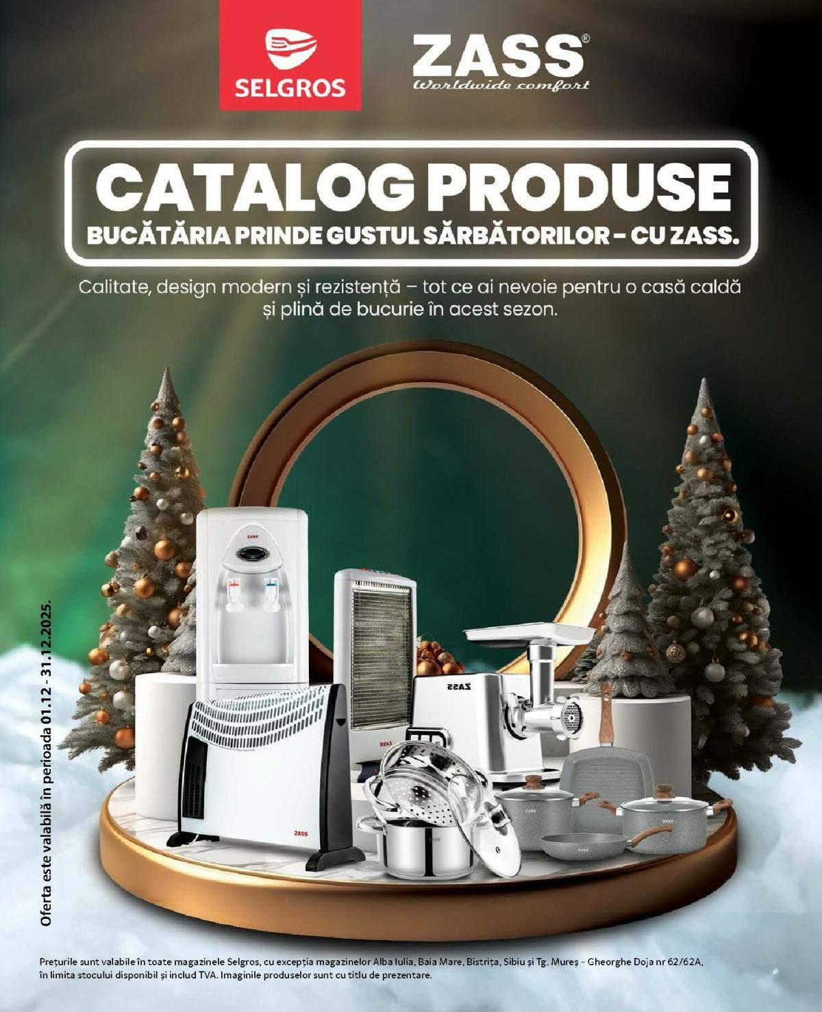 Catalog Selgros - Brand Zass online – oferte valabile din 01.12.
