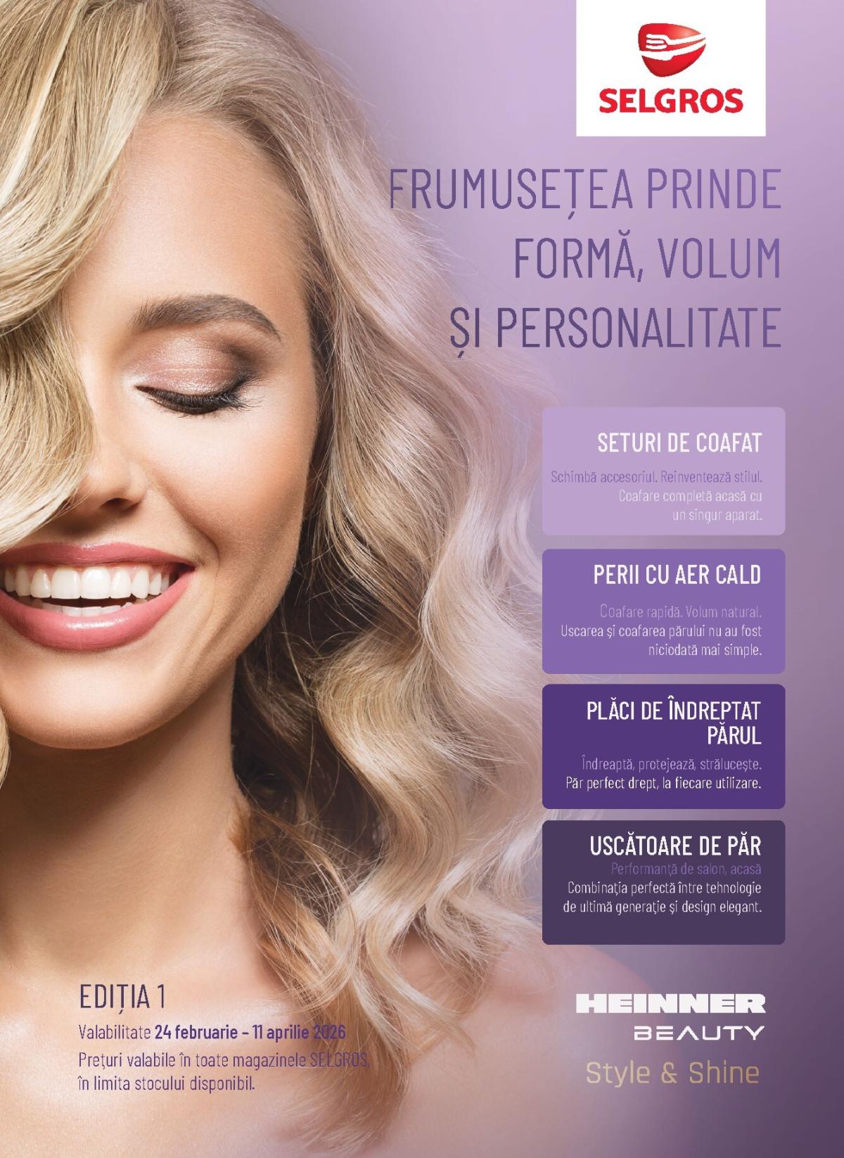 Catalog Selgros - Frumusețea online – oferte valabile din 26.02.2026