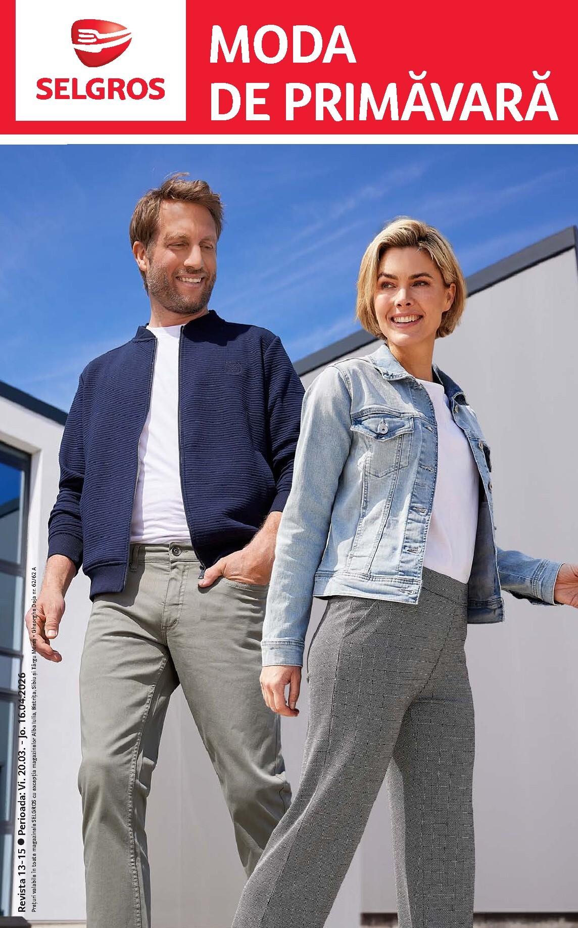 Catalog Selgros - Moda Primavara online – oferte valabile din 20.03.2026