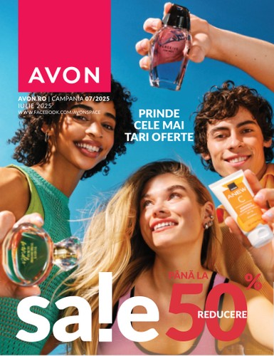 Catalog Avon valabil din 01.07. până pe 31.07.
