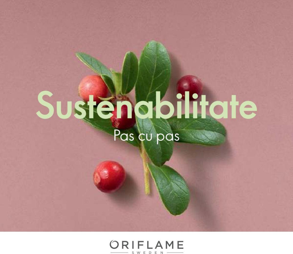 Oriflame catalog - Broșură Sustenabilitate de duminică 25.10.2020