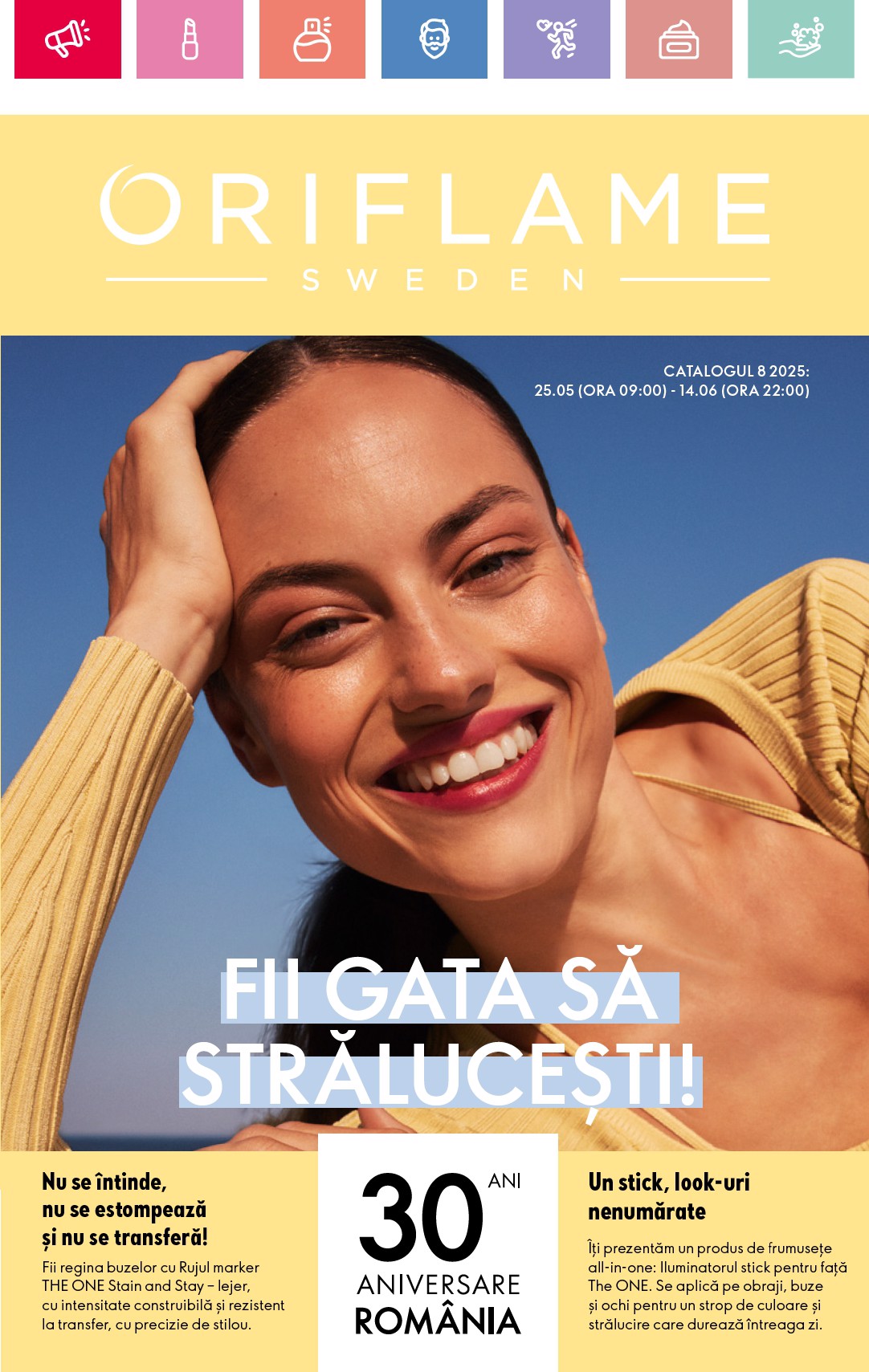 Catalog Oriflame valabil din 25.05. - 14.06.