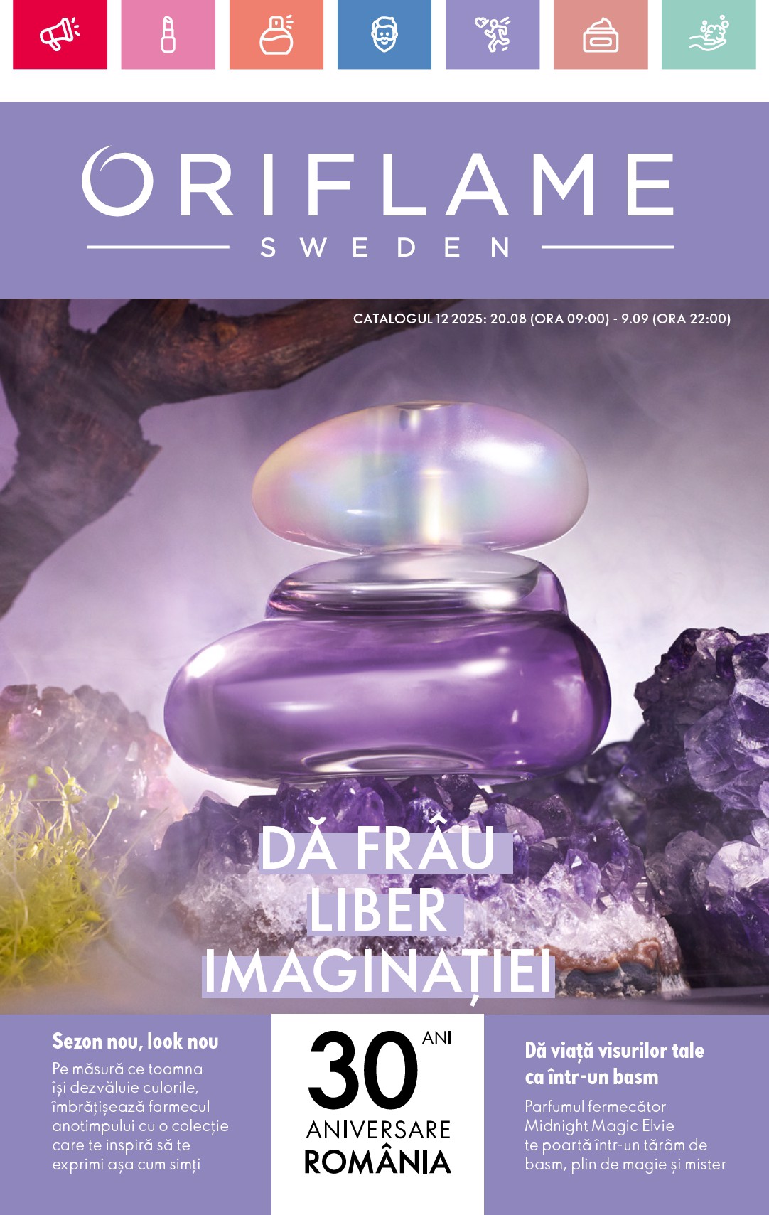 Catalog Oriflame online – oferte valabile din 20.08.