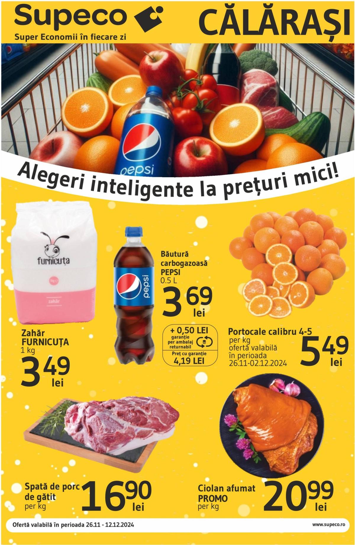 Catalog Supeco - Special Calarasi valabil din 26.11. - 12.12.