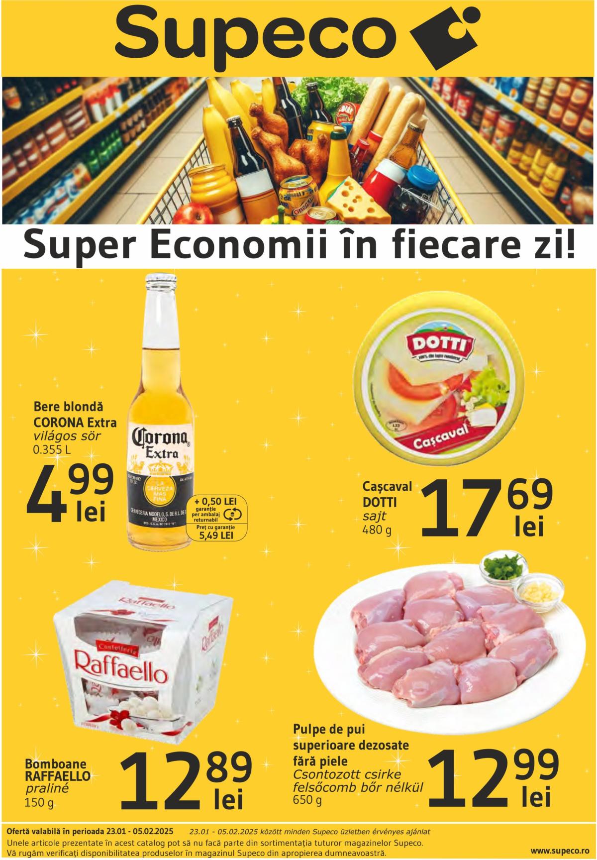 Catalog Supeco - Bilingv valabil din 23.01. - 05.02.