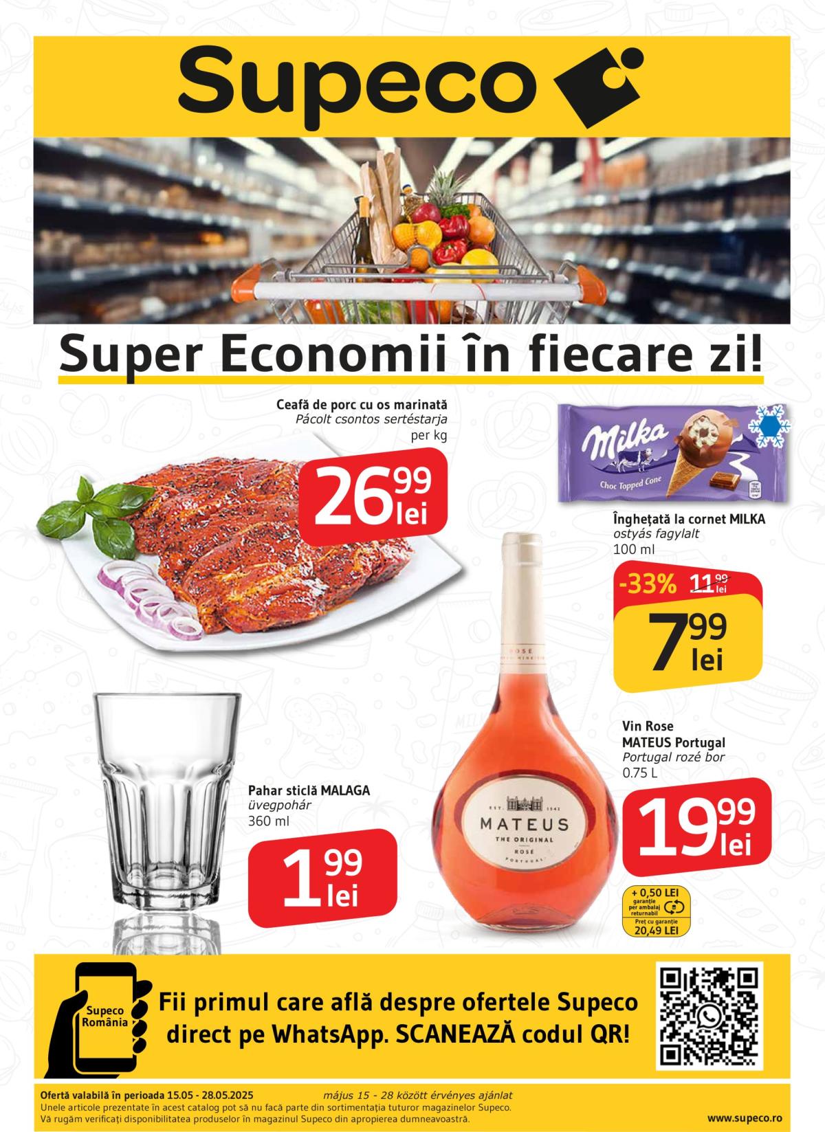Catalog Supeco - Bilingv valabil din 15.05. - 28.05.