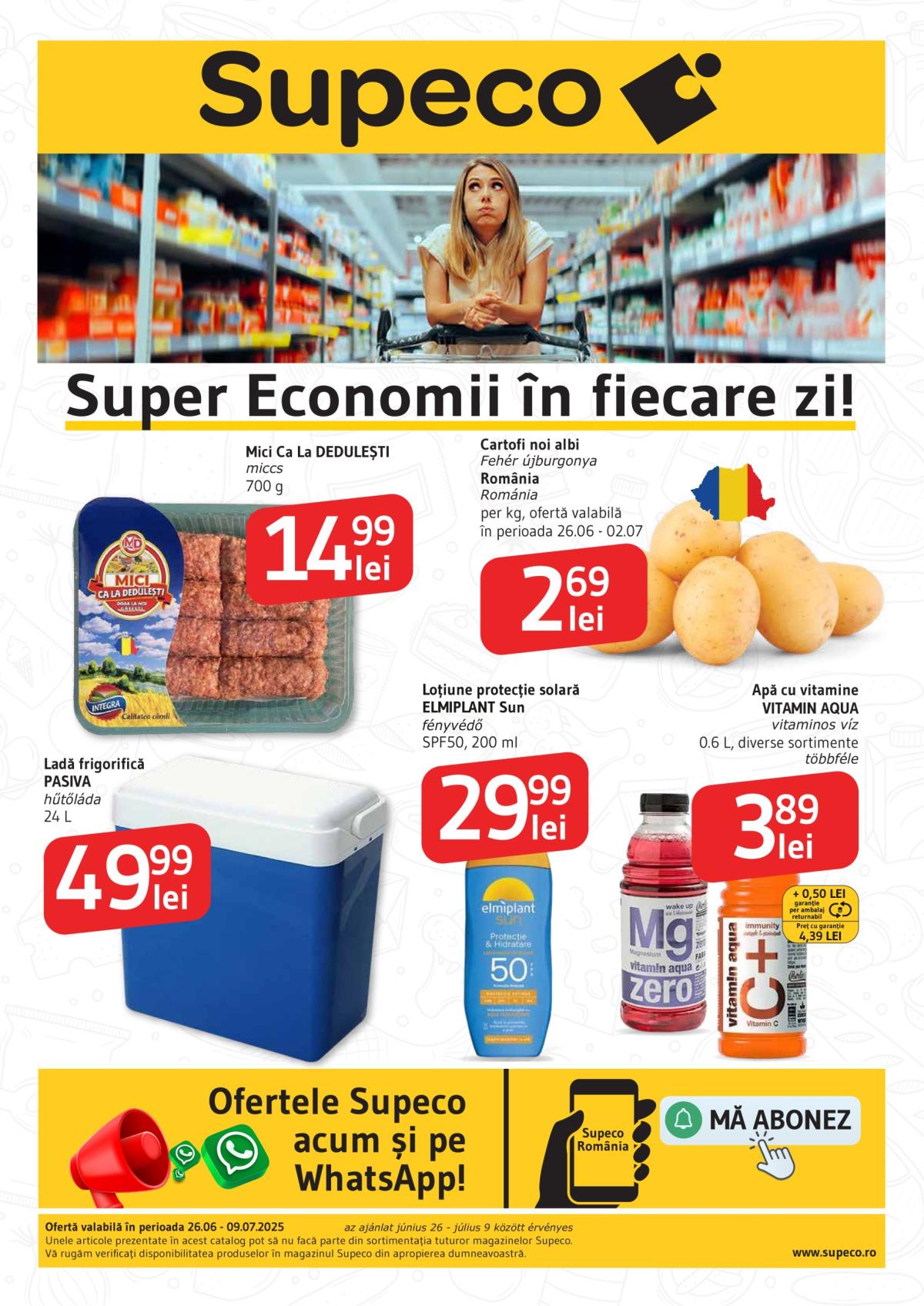 Catalog Supeco - Bilingv valabil din 26.06. până pe 09.07.