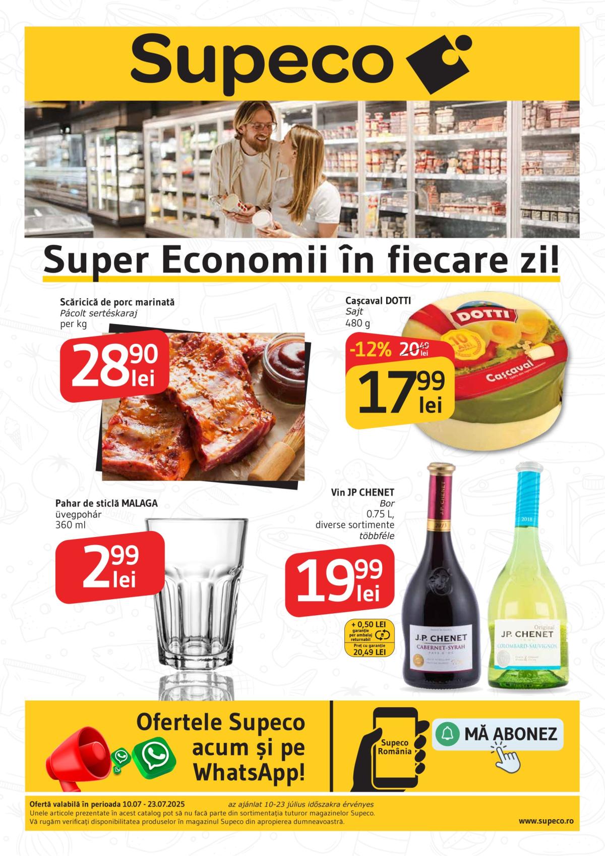 Catalog Supeco - Bilingv valabil din 10.07. până pe 23.07.