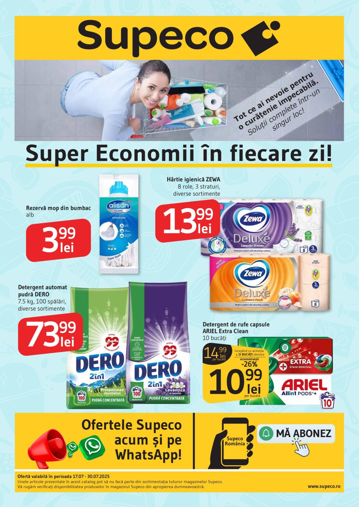 Catalog Supeco valabil din 17.07. până pe 30.07.