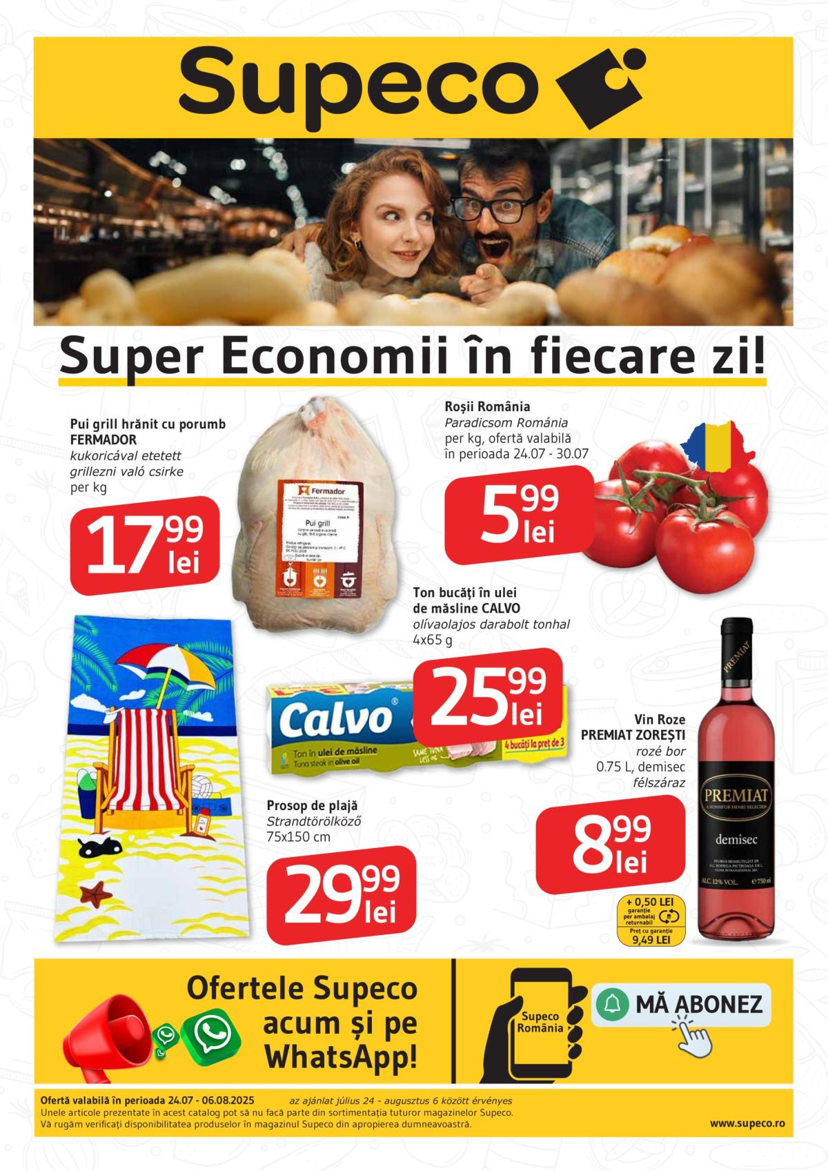 Catalog Supeco - Bilingv valabil din 24.07. până pe 06.08.