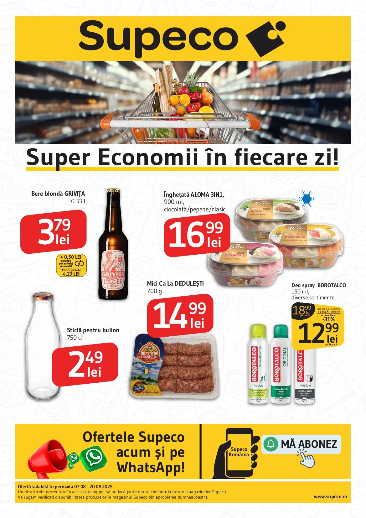 Catalog Supeco valabil din 07.08. până pe 20.08.