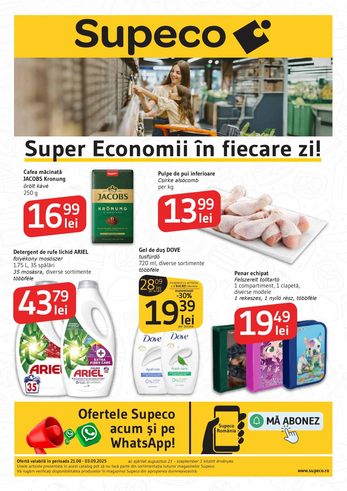 Catalog Supeco - Bilingv online – oferte valabile din 21.08.