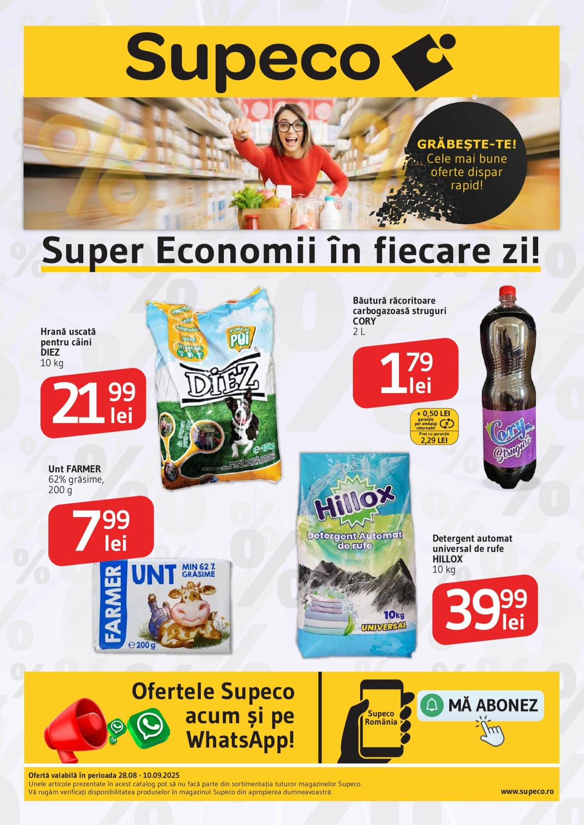 Catalog Supeco - Prim Pret online – oferte valabile din 28.08.