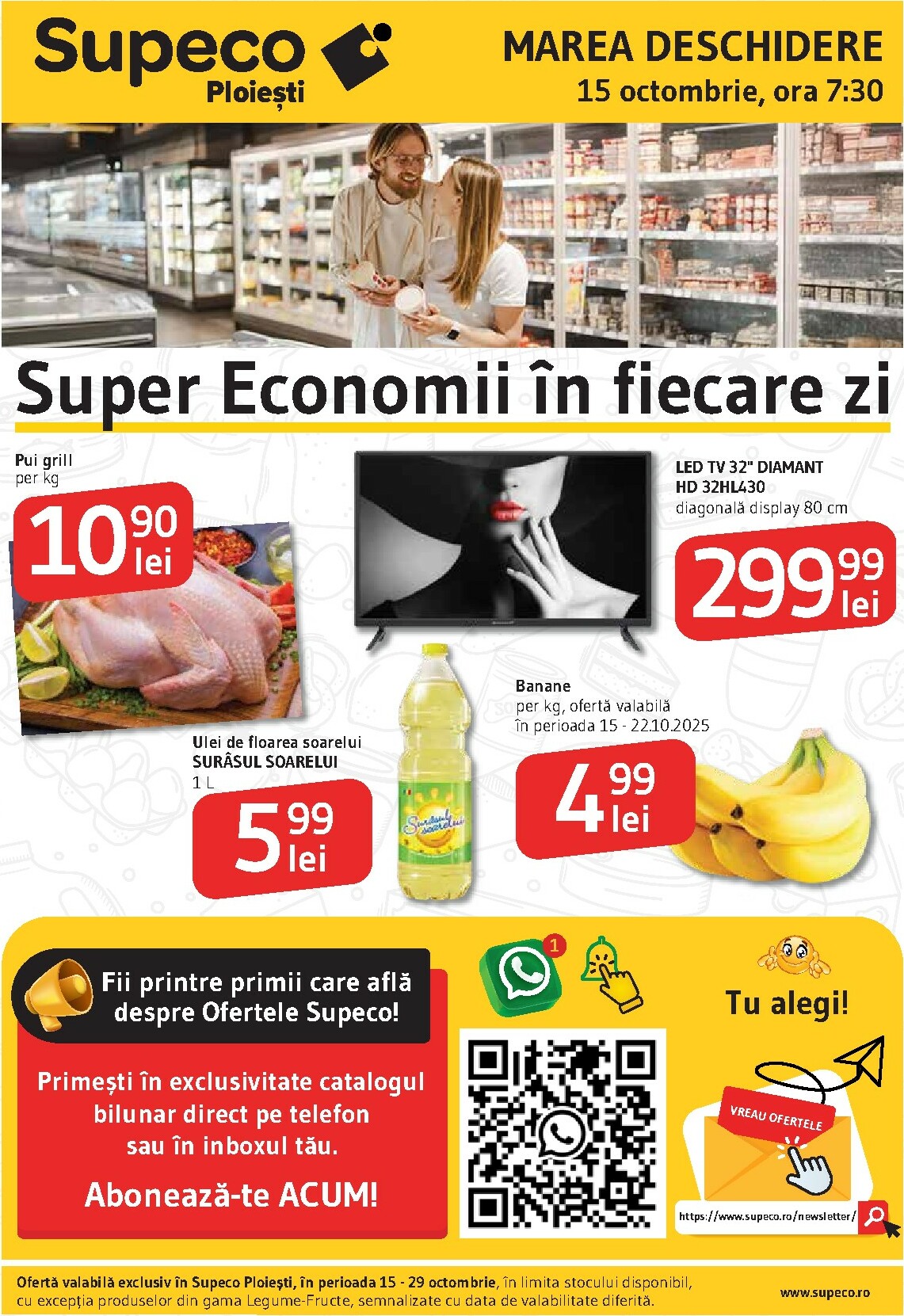 Catalog Supeco - Catalog Deschidere Ploiesti online – oferte valabile din 15.10.