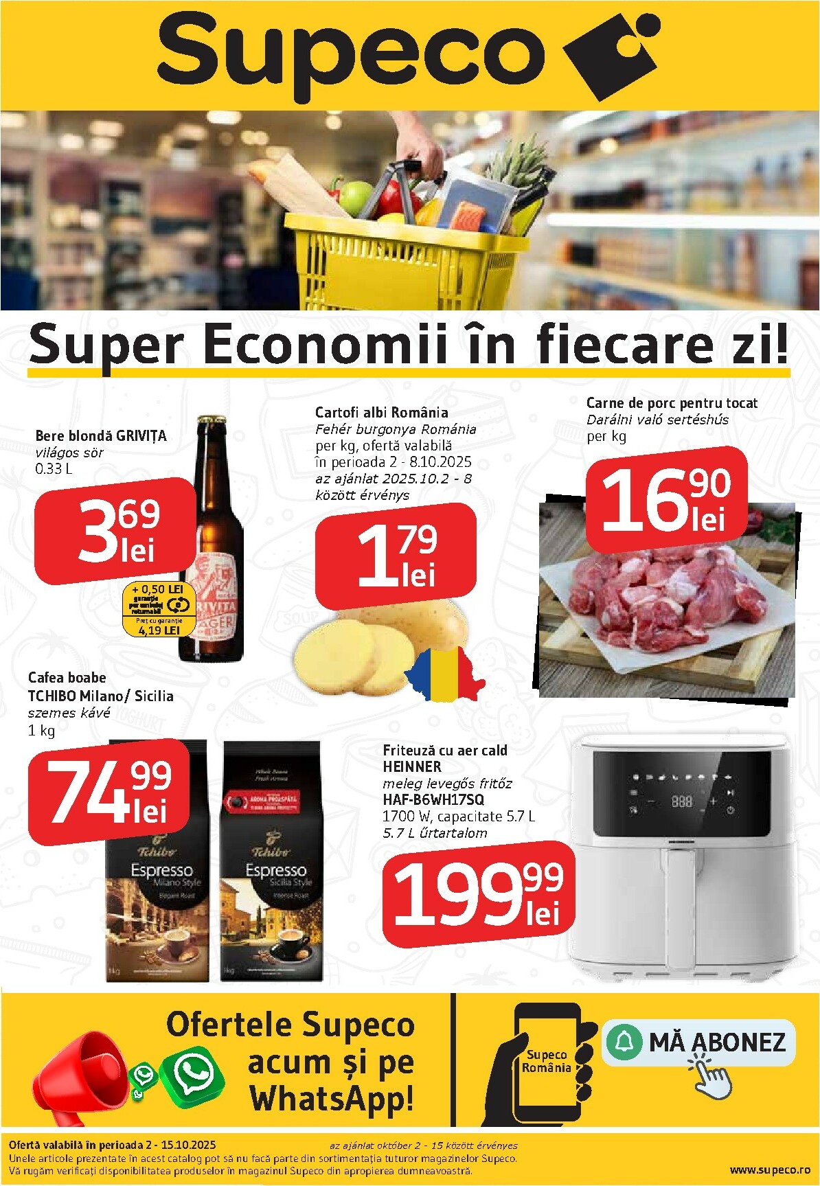 Catalog Supeco - Bilingv online – oferte valabile din 02.10.